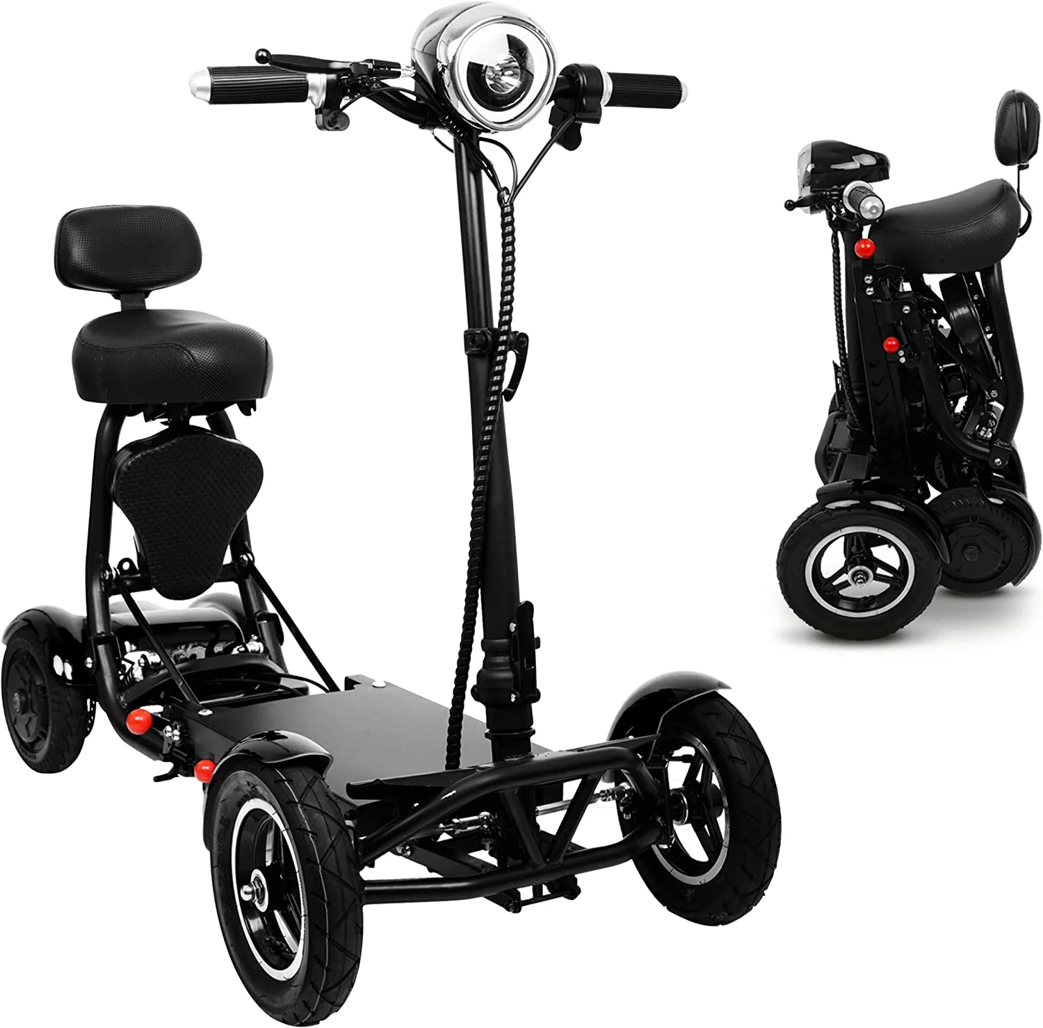 Foldable Mobility Scooter by Ephesus (Black)