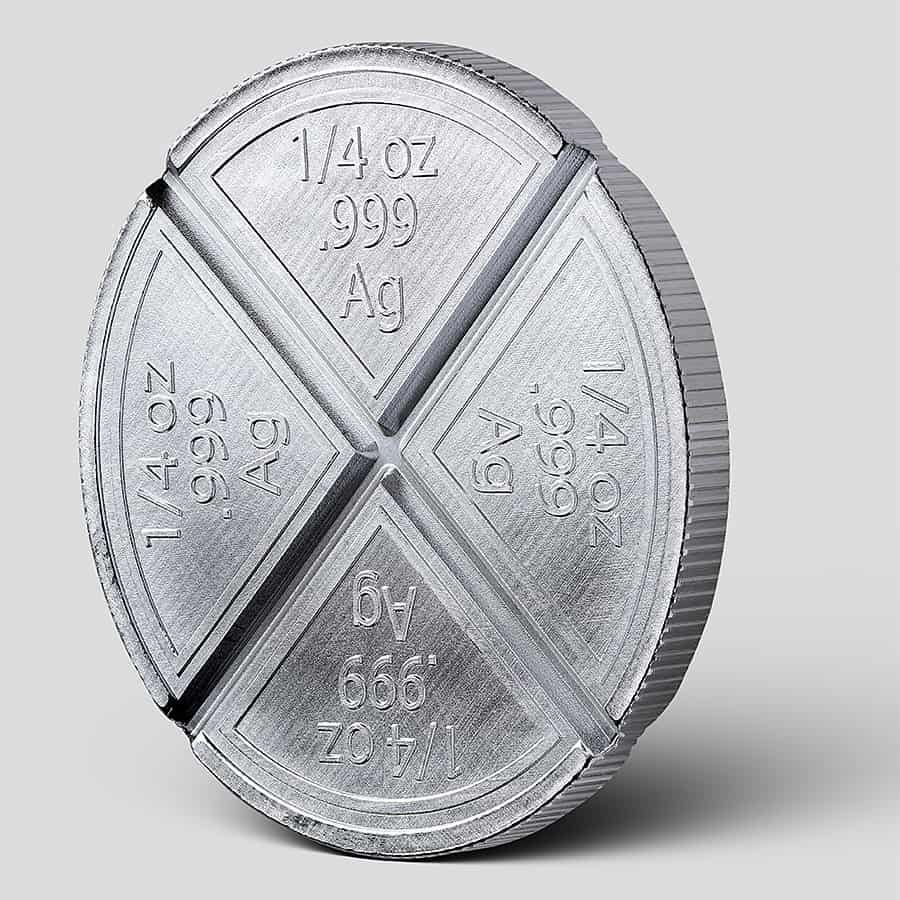 Lot of 100 - 1 oz Pop Bullion Divisible Silver Round .999 Fine