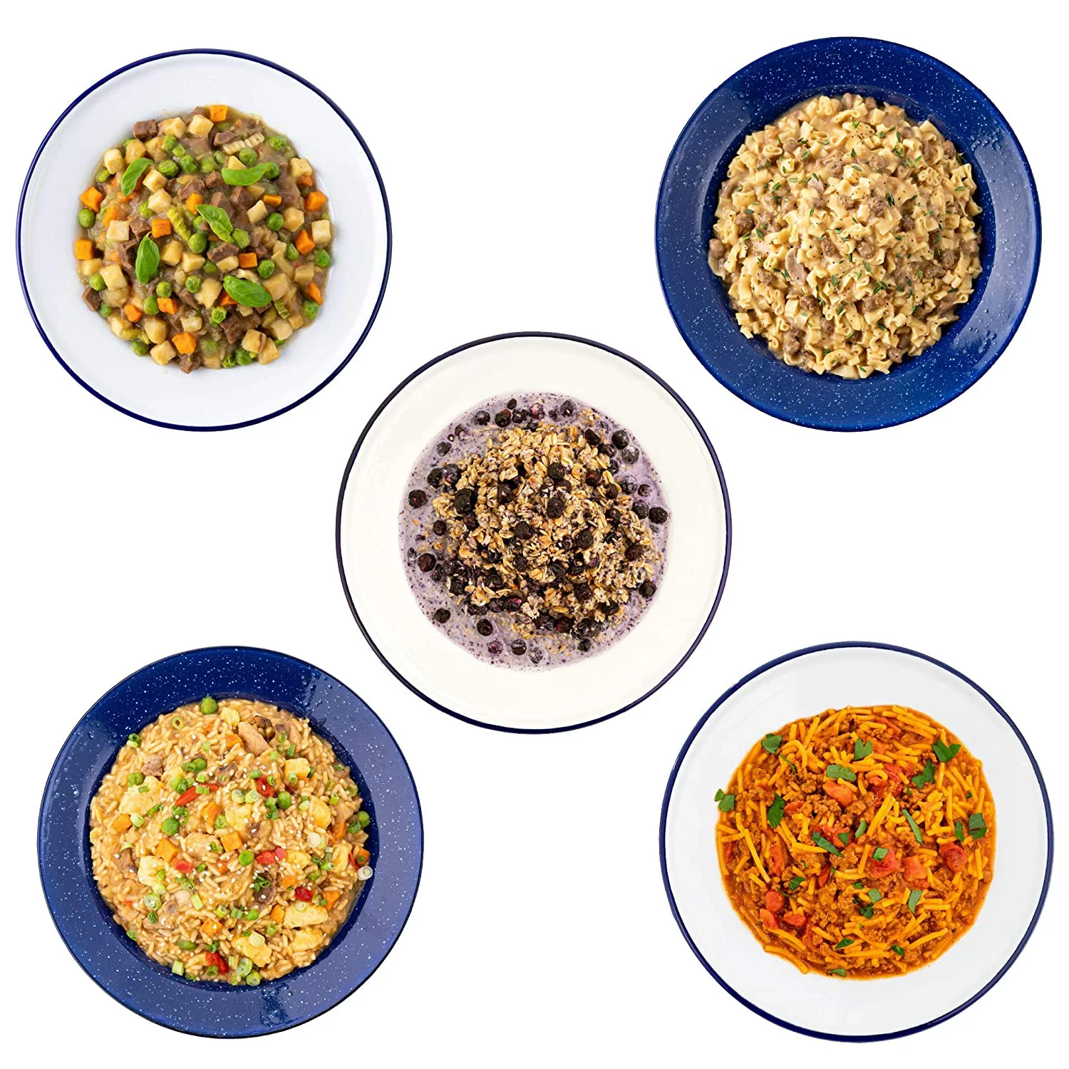 YILAN Classic Bucket | Freeze Dried Backpacking & Camping Food | 24 Servings