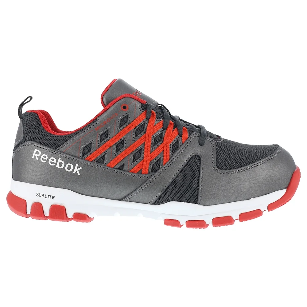 Reebok Work  Mens Sublite  Steel Toe Eh  Work Safety Shoes Casual