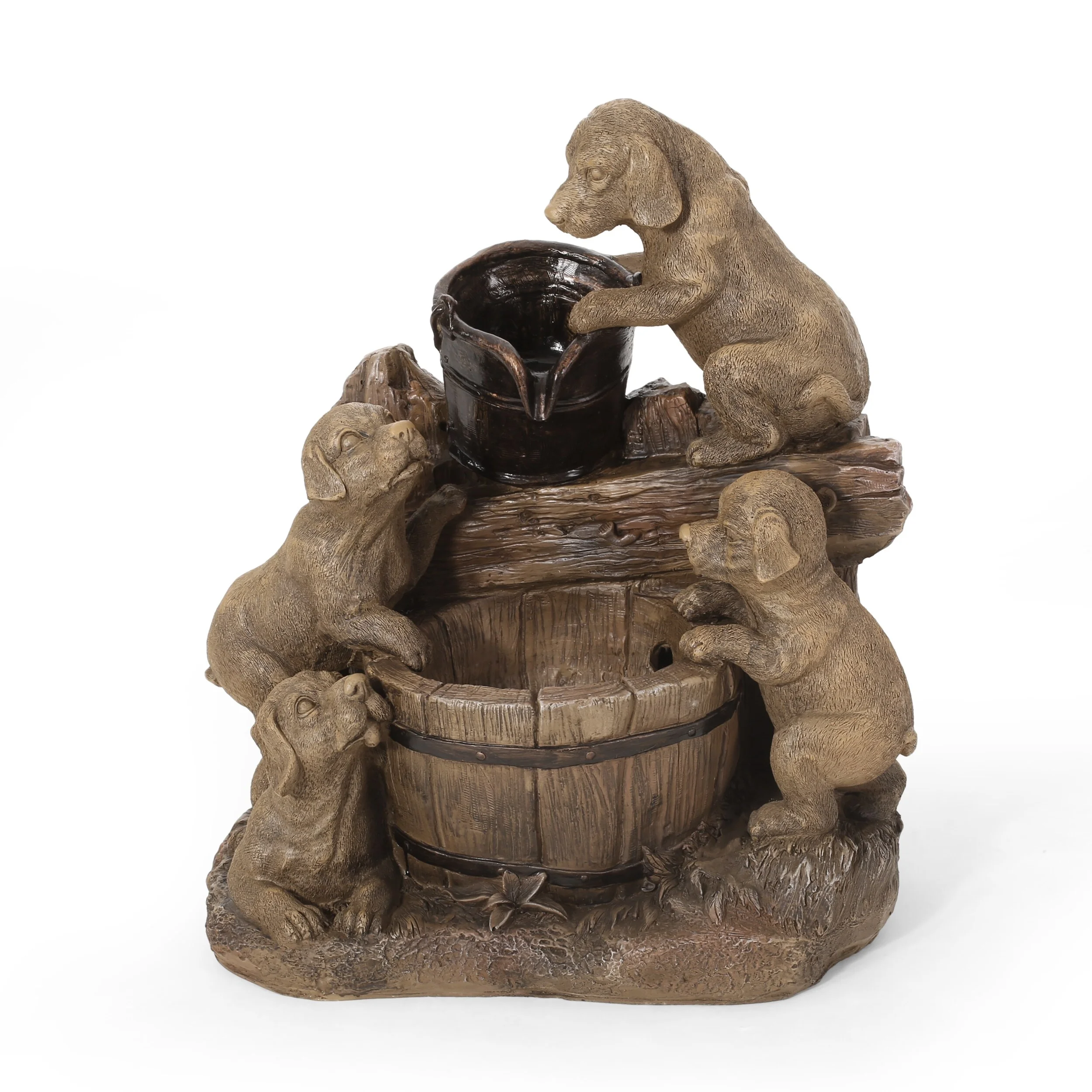 Christopher Knight Home Dimmock Outdoor  Outdoor Puppy Fountain by