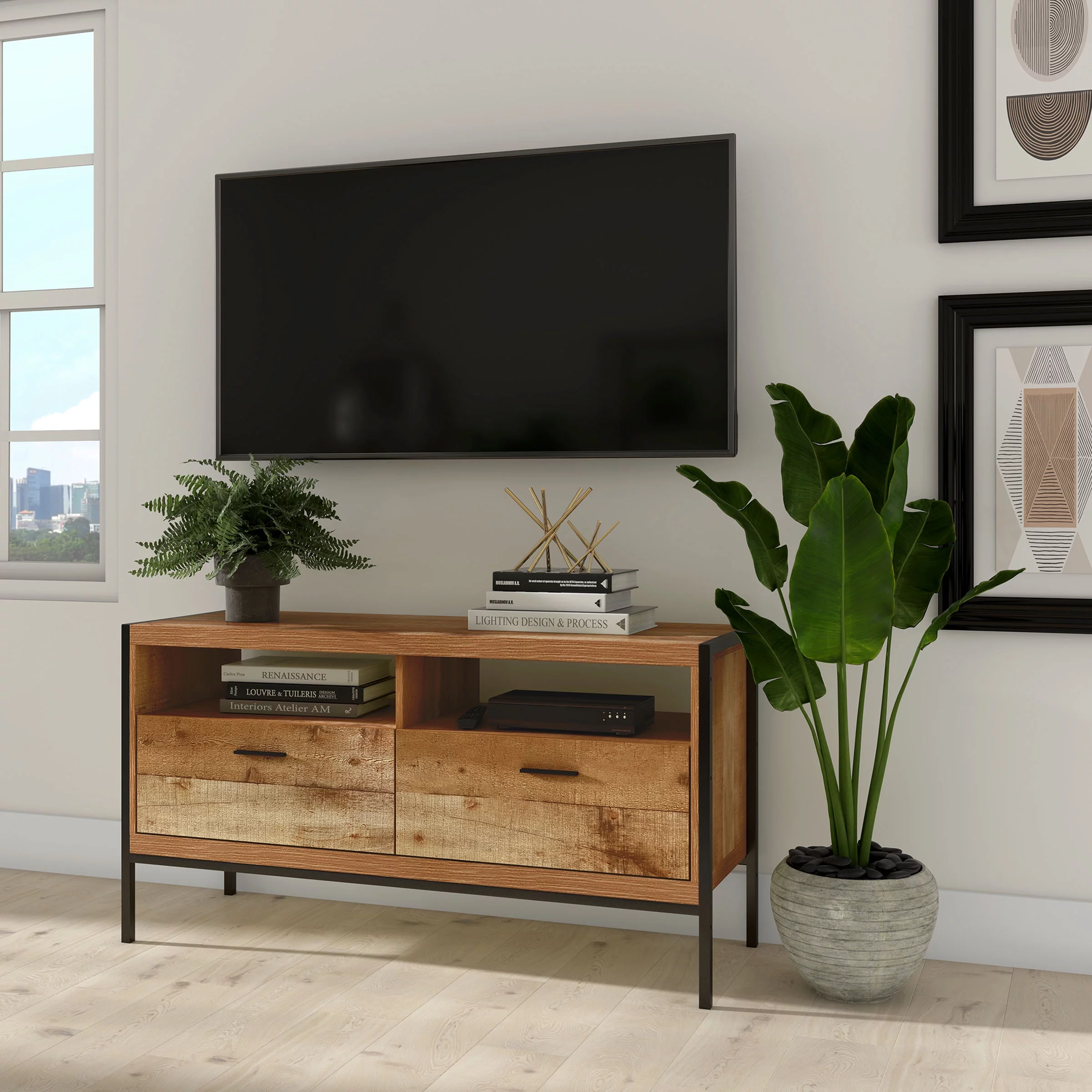 Atlantic Loft & Luv Montana TV Stand for TVs up to 50