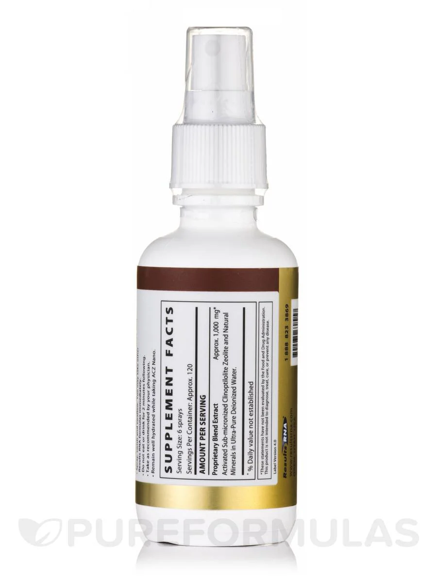 Results RNA ACZ Nano Advanced Cellular Zeolite 4 oz 901 ME