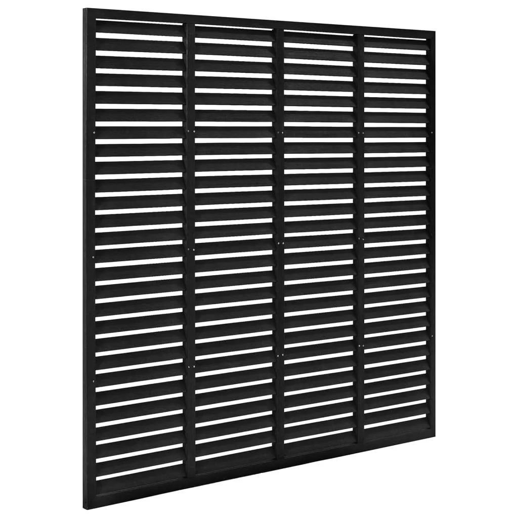 vidaXL Louver Fence WPC 70.9
