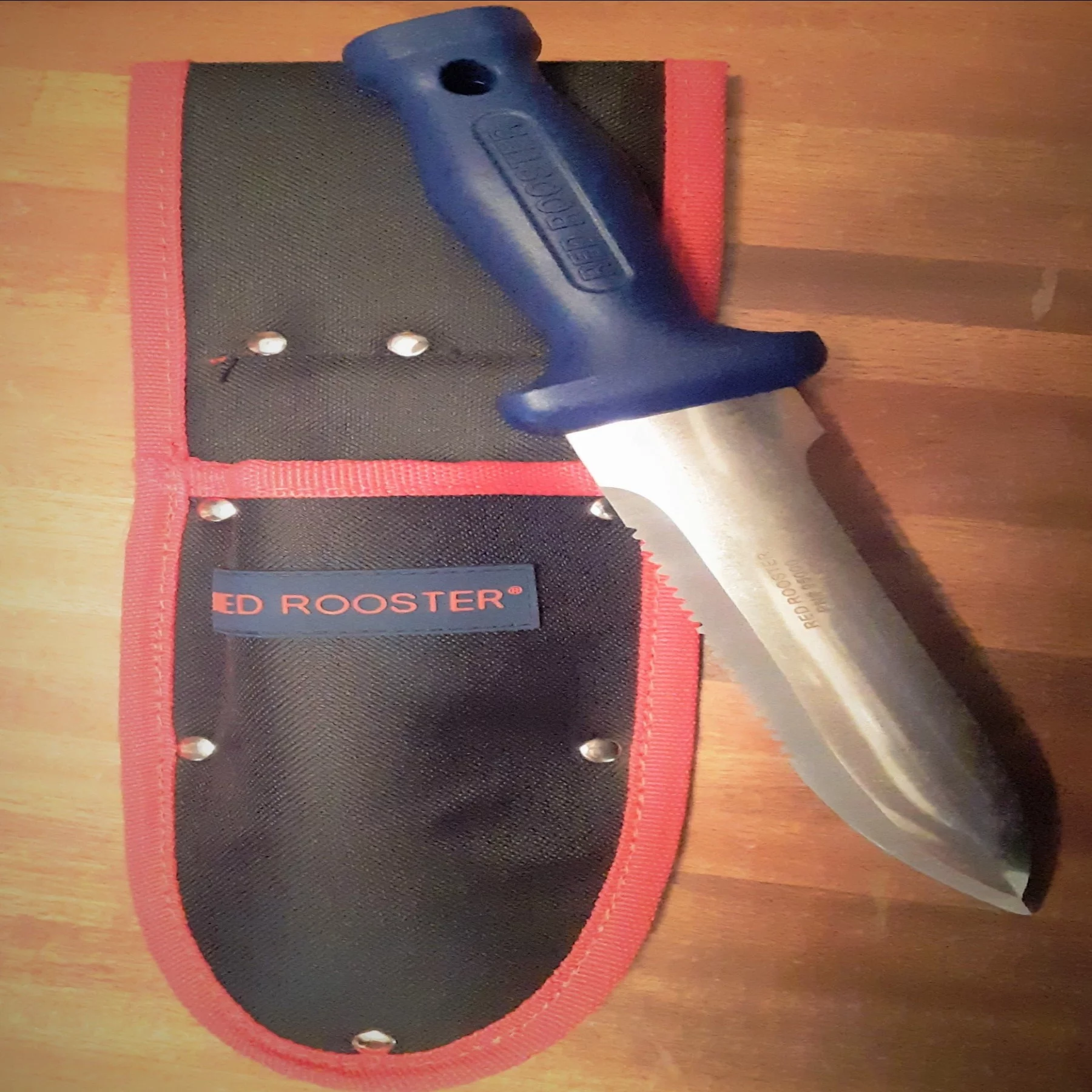 Papaws Garden Supply Hori Hori Stainless Steel Garden Knife and  Black Fabric Sheath Combo, 1 Set Each