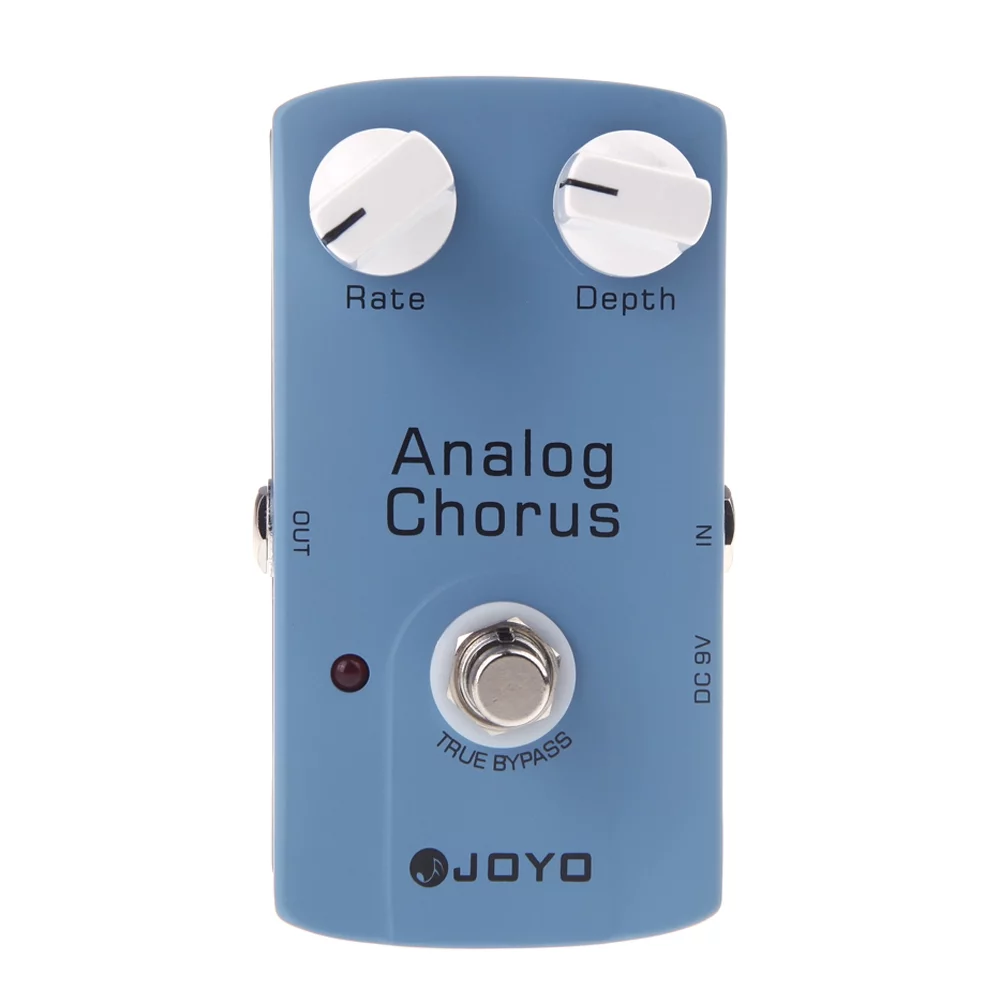 JOYO JF-37 ANALOG CHORUS Electric Guitar Effect Pedal with True Bypass