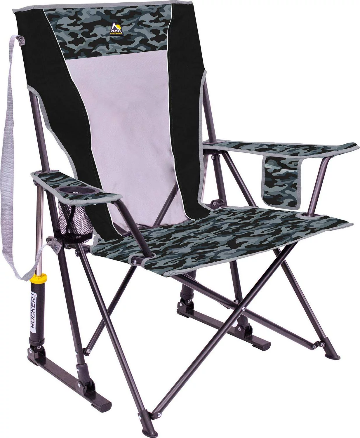 GCI Outdoor Comfort Pro Rocker Chair Raspberry/Black