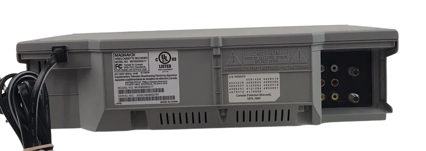 New Magnavox MVR650 4-Head Hi-Fi VHS VCR Player