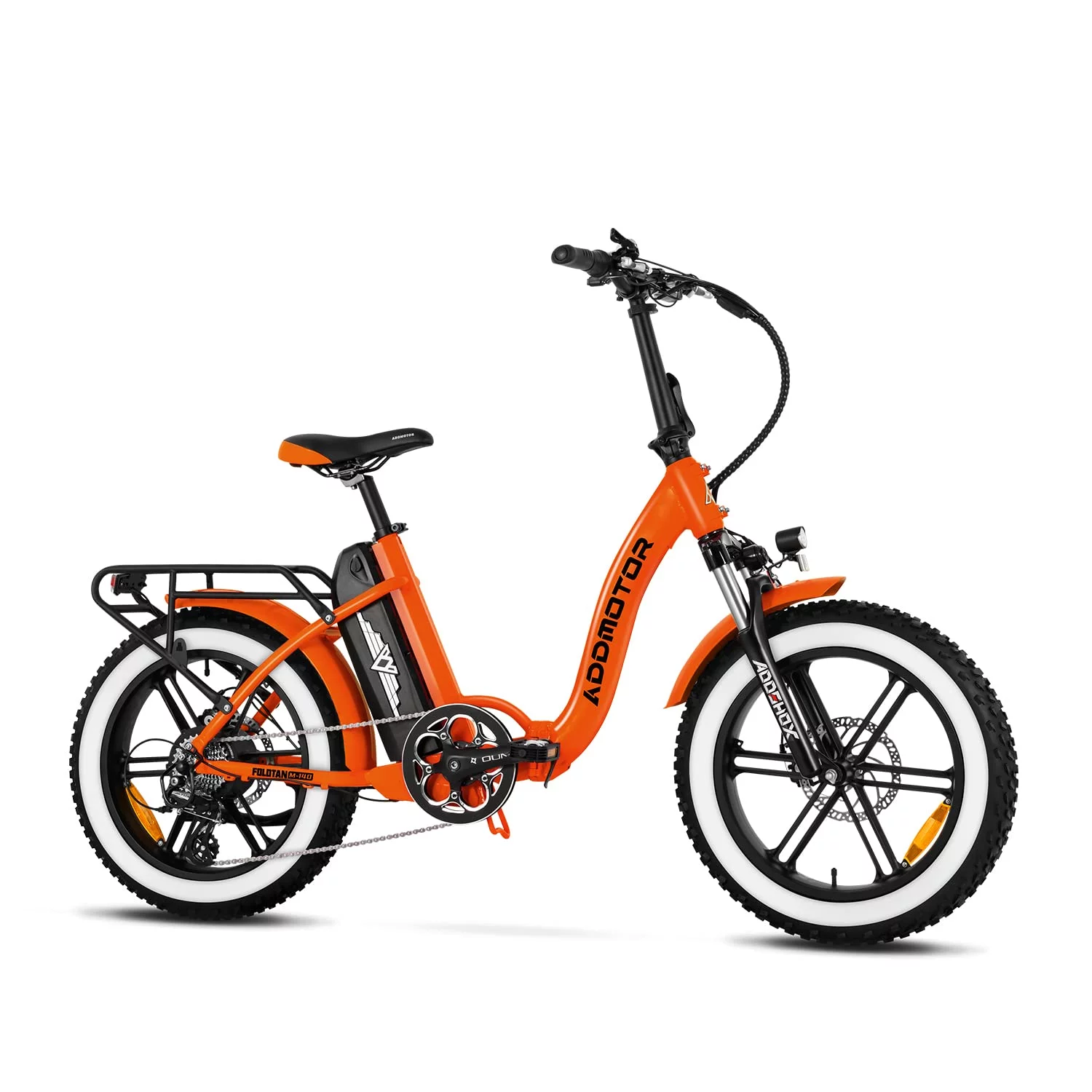 Addmotor Electric Bike for Adults, Foldable Step-Thru Electric Bike, 48V 20Ah Removable Battery, 750W Folding Electric Bike for Adults, M-140 R7 20