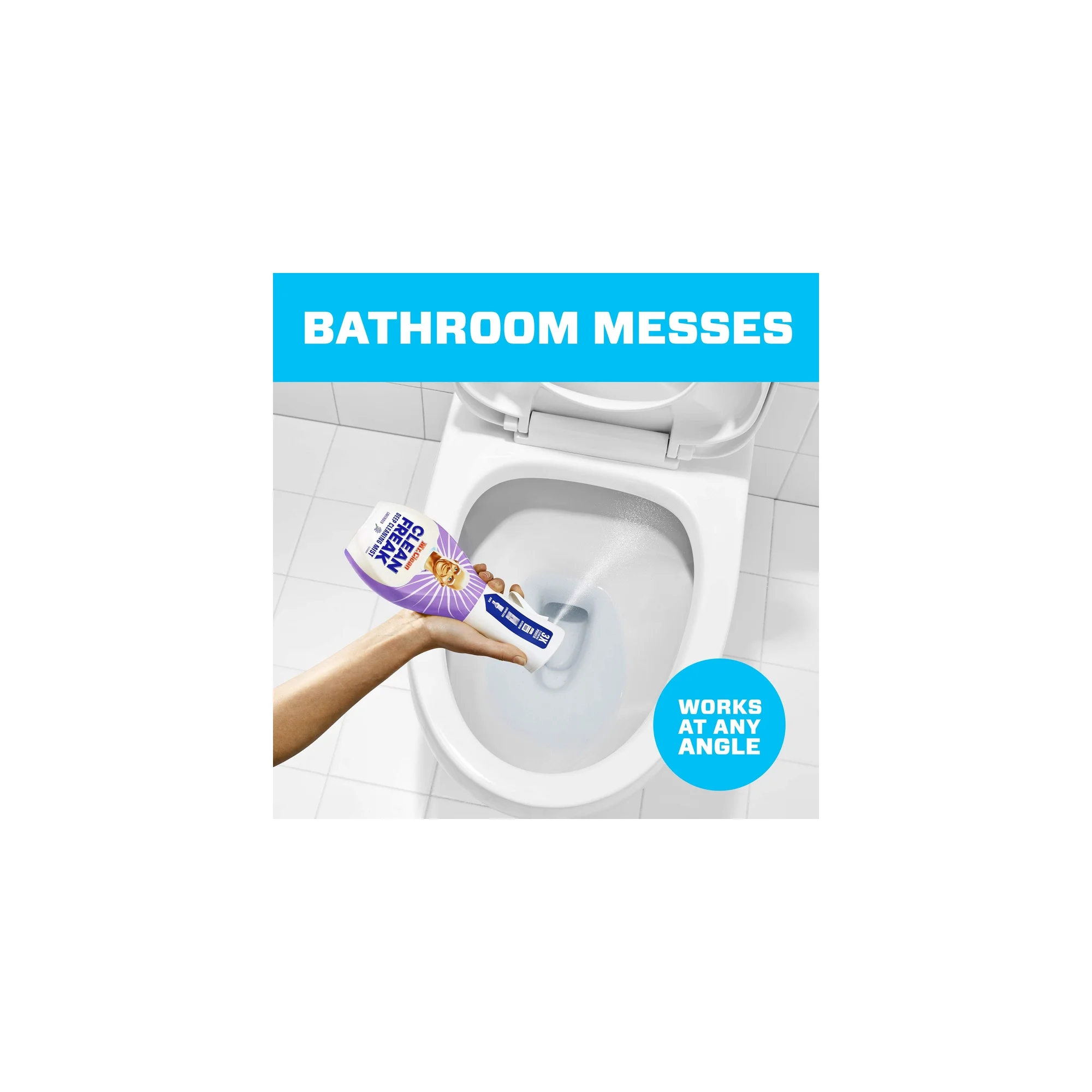 Mr. Clean Clean Freak Deep Cleaning Mist Multi-Surface Spray, Lavender Scent Starter Kit (Pack of 6)