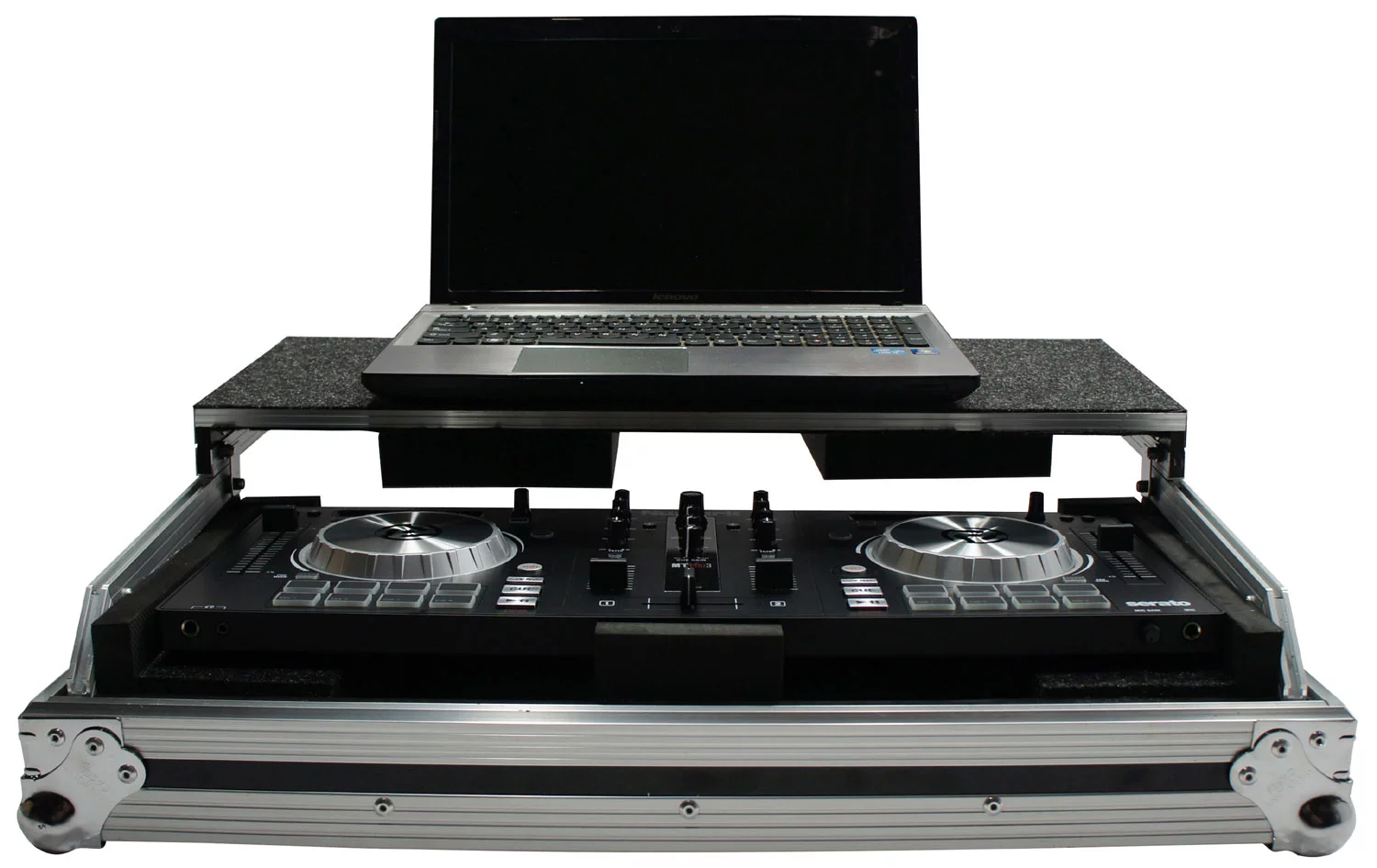 Harmony HCMIXTRACKPRO3LT Flight Glide Laptop Stand DJ Case Mixtrack Platinum