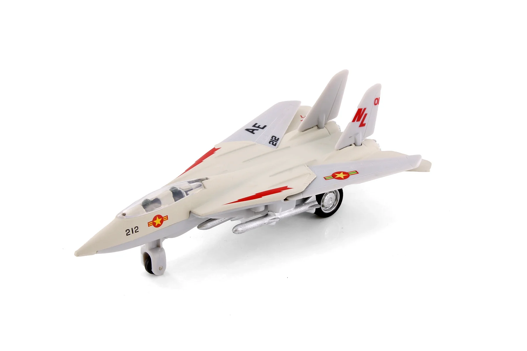 X Force Commander F-4 Tomcat Jet, Cream/Ivory - Showcasts 51305 - 7 Inch Scale Plane
