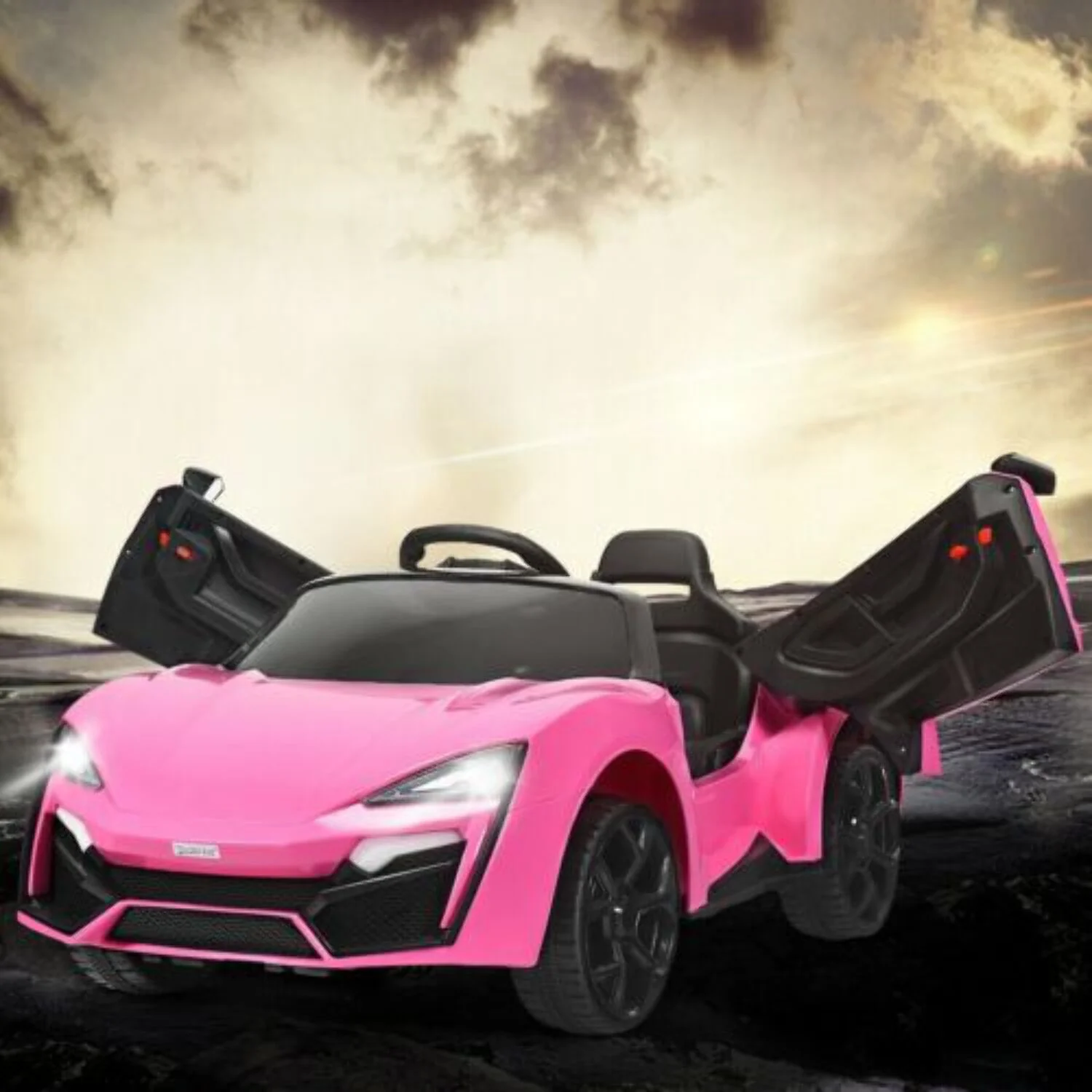2-Seater Kids Ride on Truck Electric Toys Car with Parent Remote Control - 2x200W, 24V