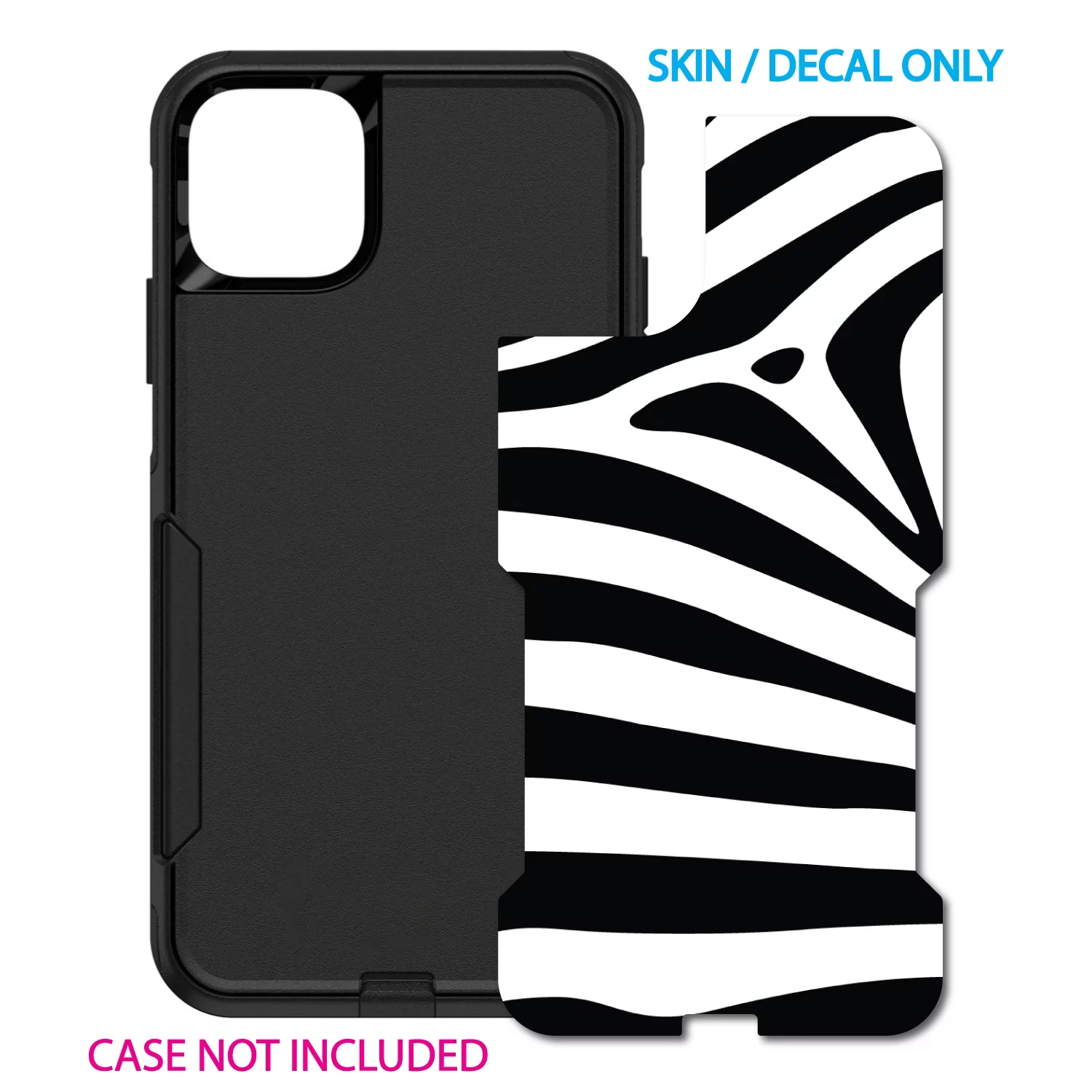 DistinctInk Custom SKIN / DECAL compatible with OtterBox Commuter for iPhone 11 (6.1