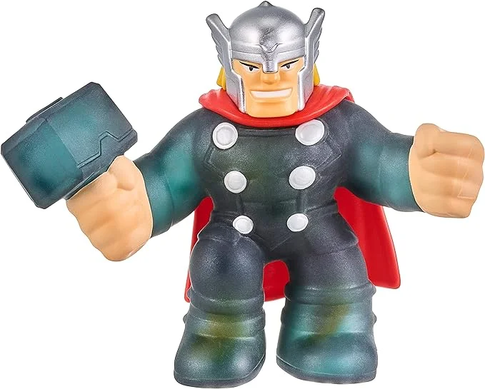 Heroes of Goo Jit Zu Licensed Marvel S3 Hero Pack - Thor, Multicolor (Model: 41202)
