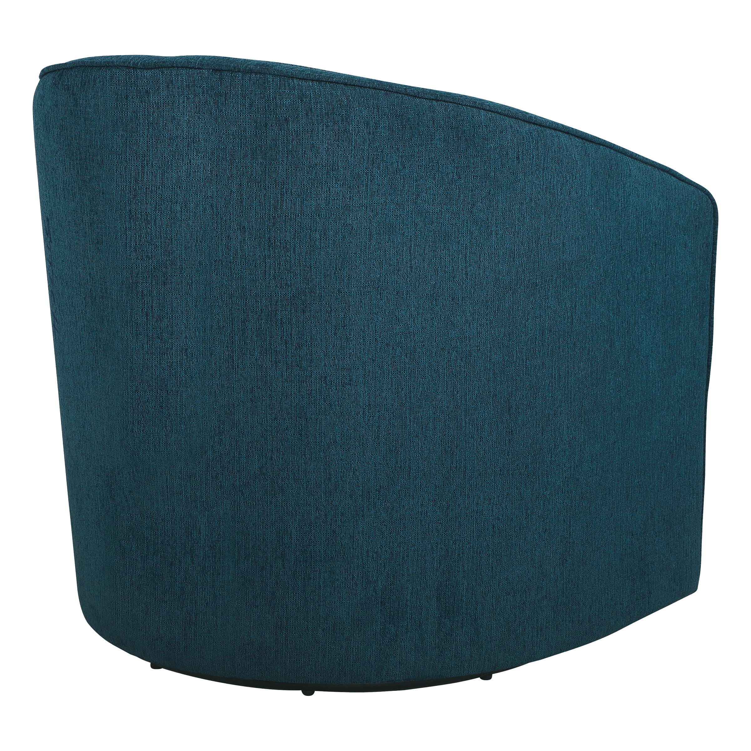 OSP Home Furnishings Danica Swivel Chair, Azure Fabric