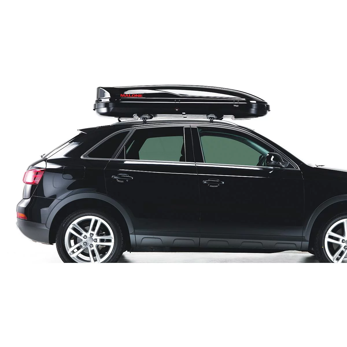 Malone Auto Racks MPG911 Profile18B Rooftop Cargo/Ski Box, Black, 18 Cu Ft