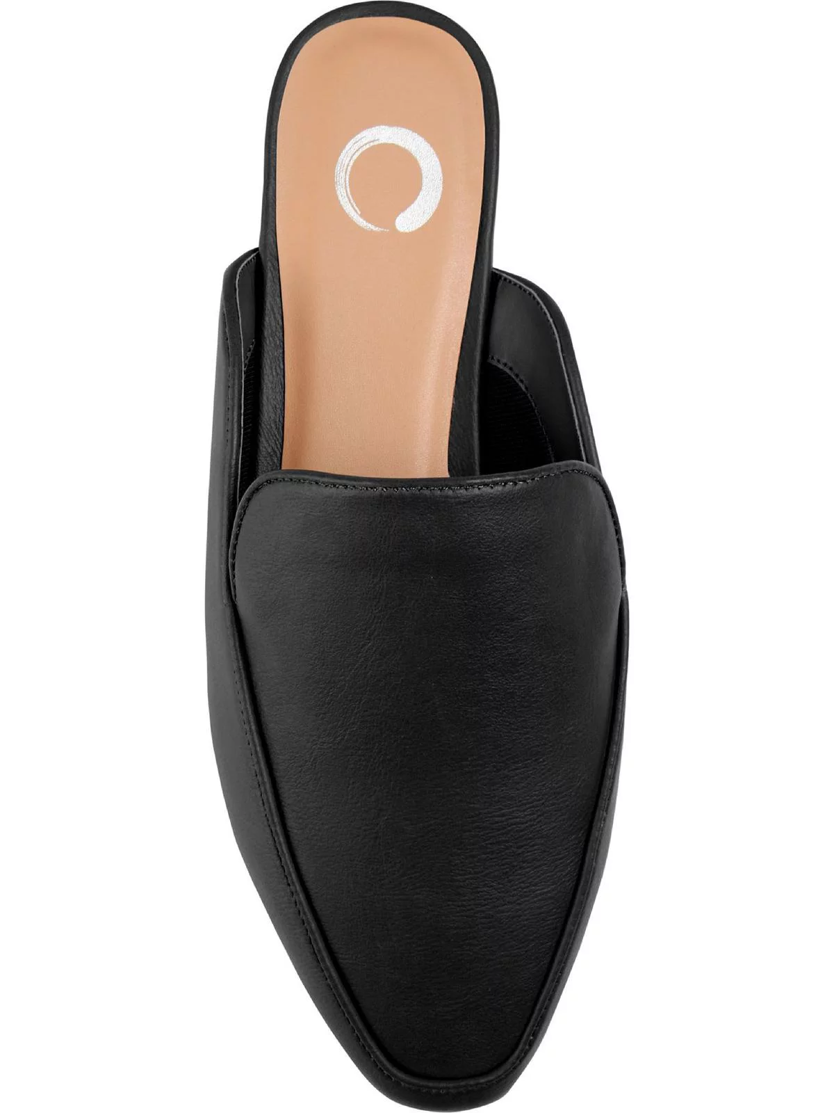 Journee Collection Womens Akza Slip On Square Toe Mules Flats