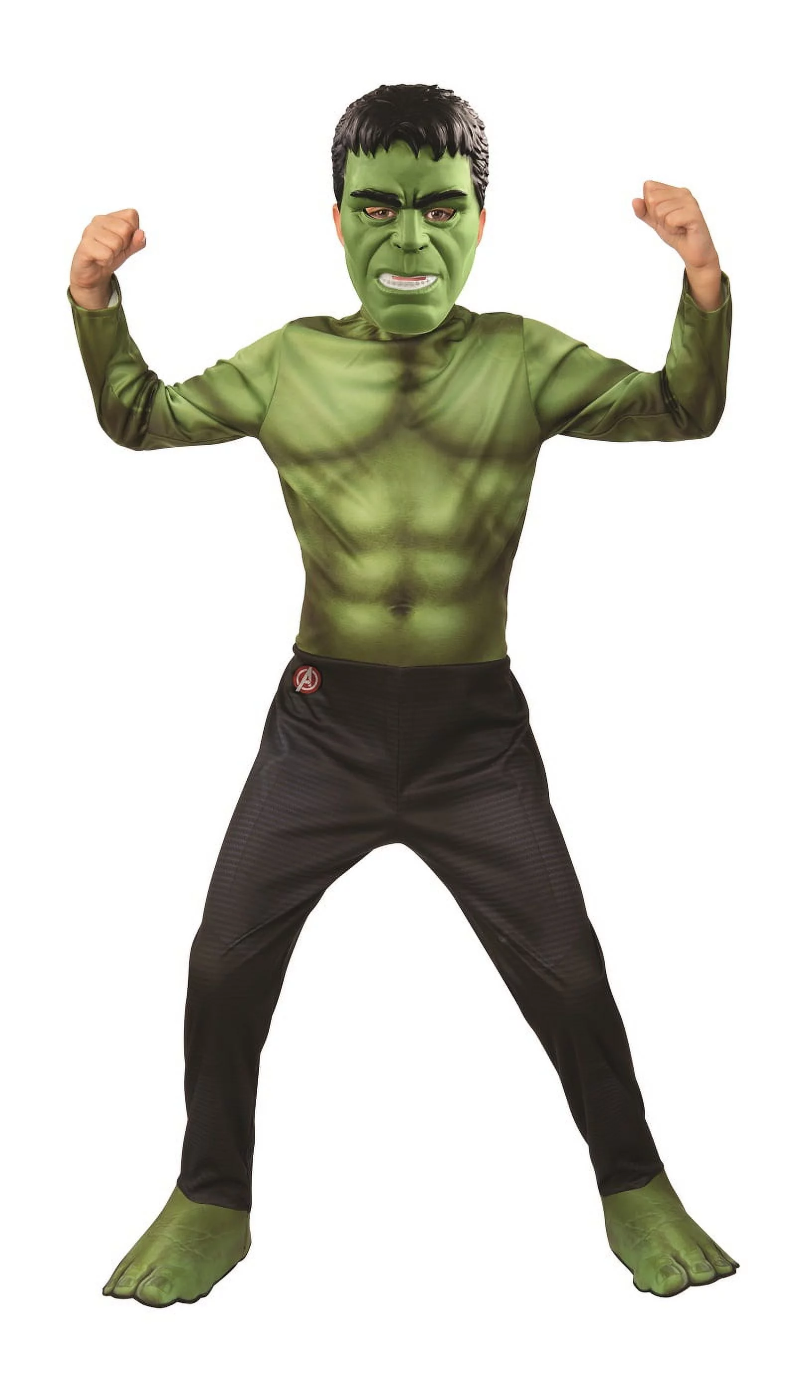 Hulk Avengers Endgame Boys Child Marvel Superhero Costume-L