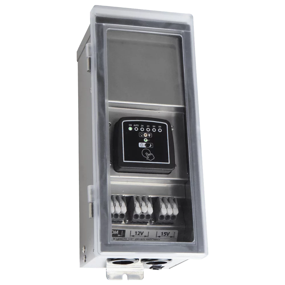 STS300 300W Digital 12V, 15V Low Voltage Transformer with Photocell & Timer IP65