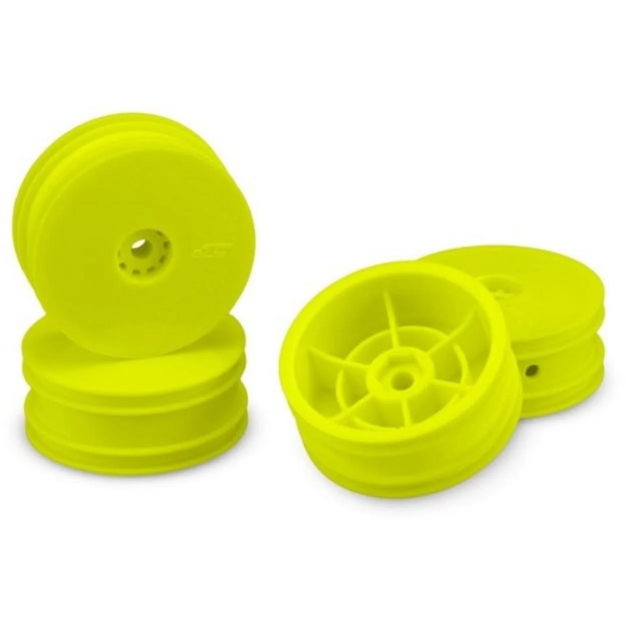 JConcepts Inc. Mono Losi Mini-B Front Wheel Yellow 4Pc JCO3424Y RC Tire