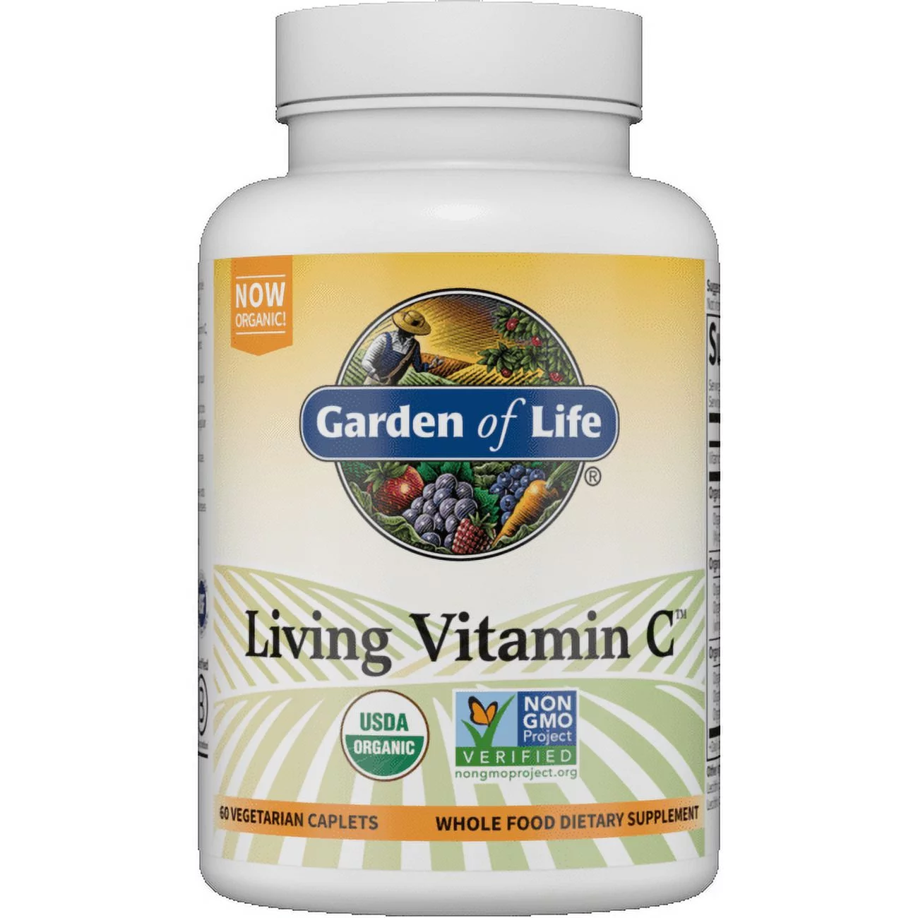 Garden of Life Living Vitamin C 60 Cplts