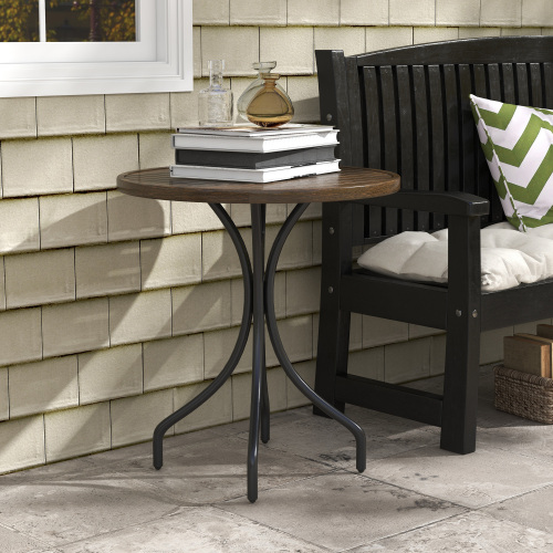 Buumin Outsunny Outdoor Side Table, 26
