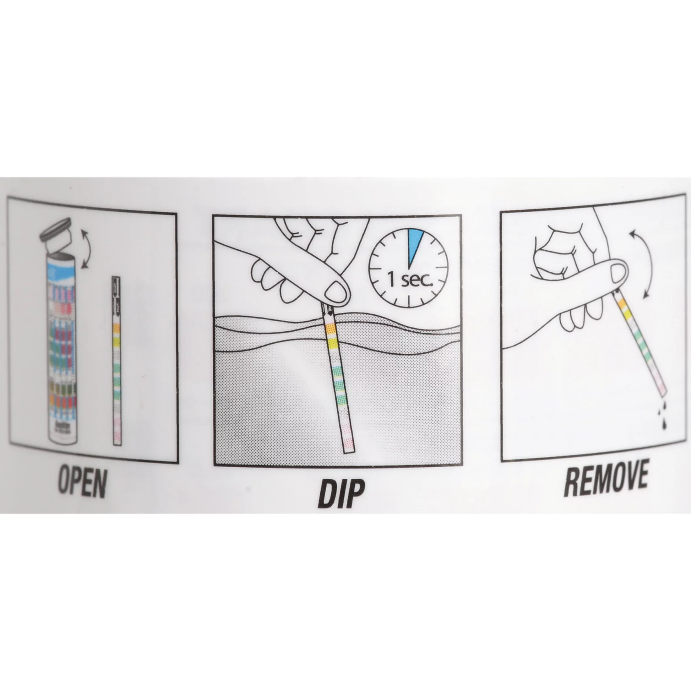 Tetra EasyStrips 6-in-1 Aquarium Test Strips, Water Testing
