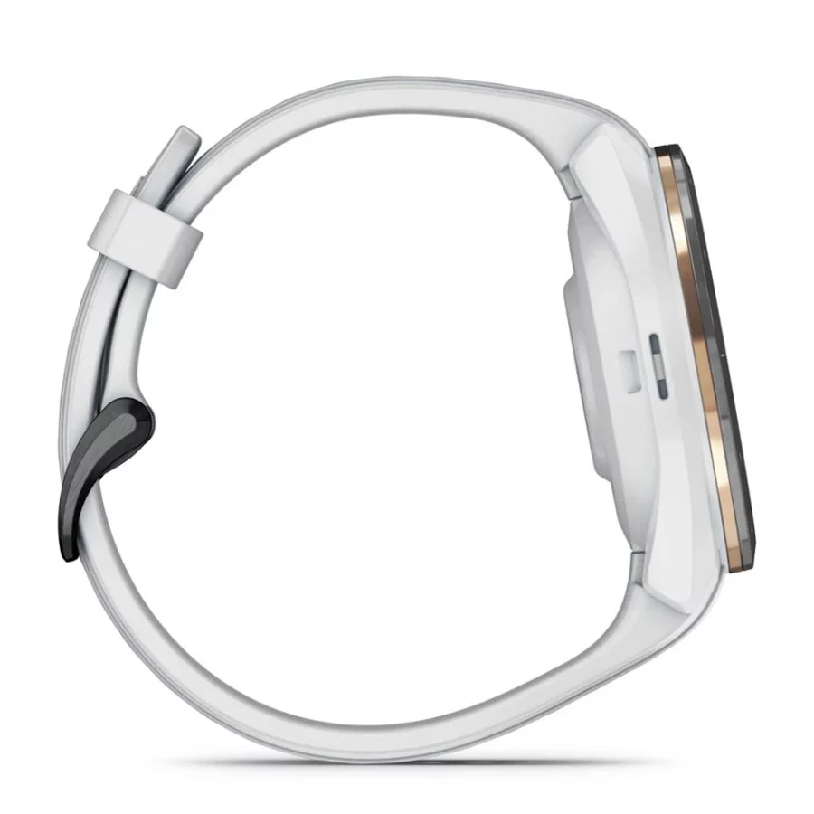 Garmin Approach S70 42 mm Premium GPS Golf Watch, White Band with 2 YR Warranty Bundle