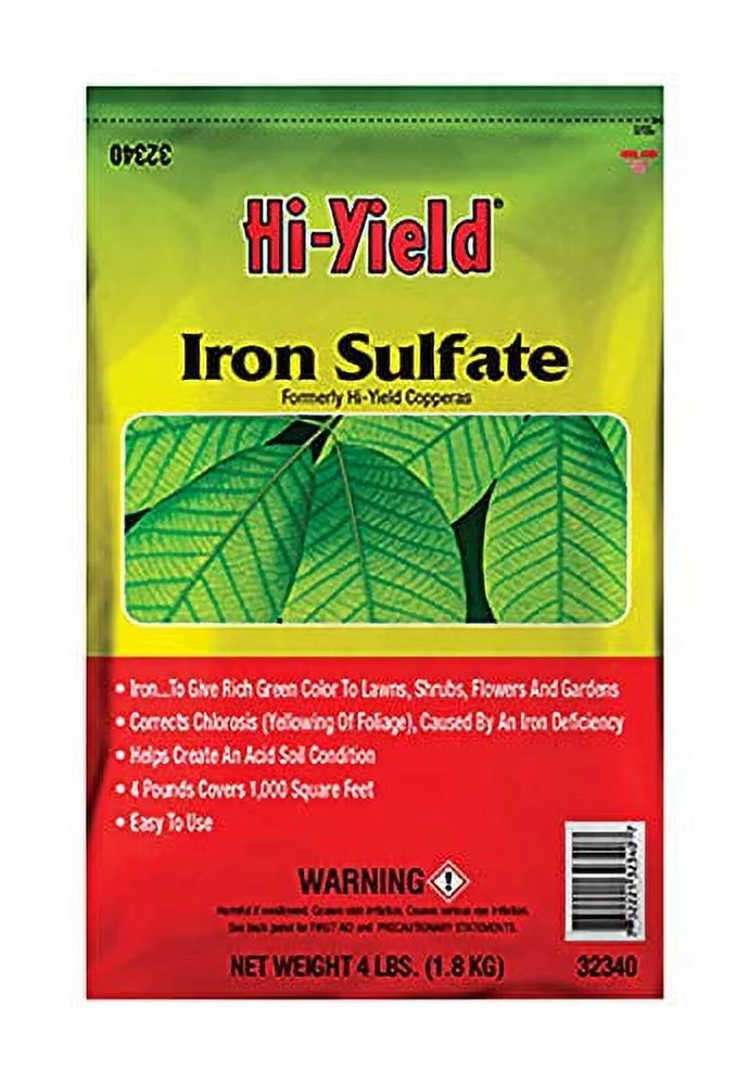 Hi-Yield Iron Sulfate 1000 sq ft 4 lb