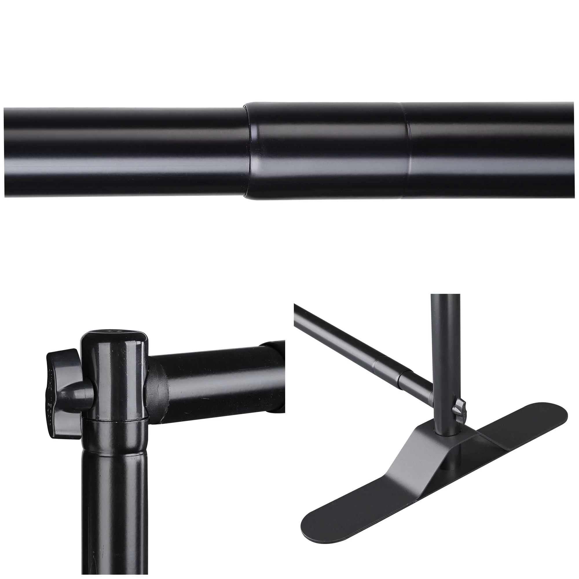 InstaHibit 8x10 Ft Telescopic Step and Repeat Heavy Duty Backdrop Banner Stand with Carry Bag Photo Wall Display