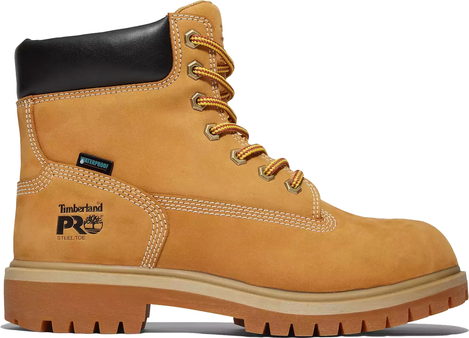 Timberland PRO  Direct Attach, Women's, Wheat, Steel Toe, EH, WP/Insulated, 6 Inch, Work Boot (8.0 M)