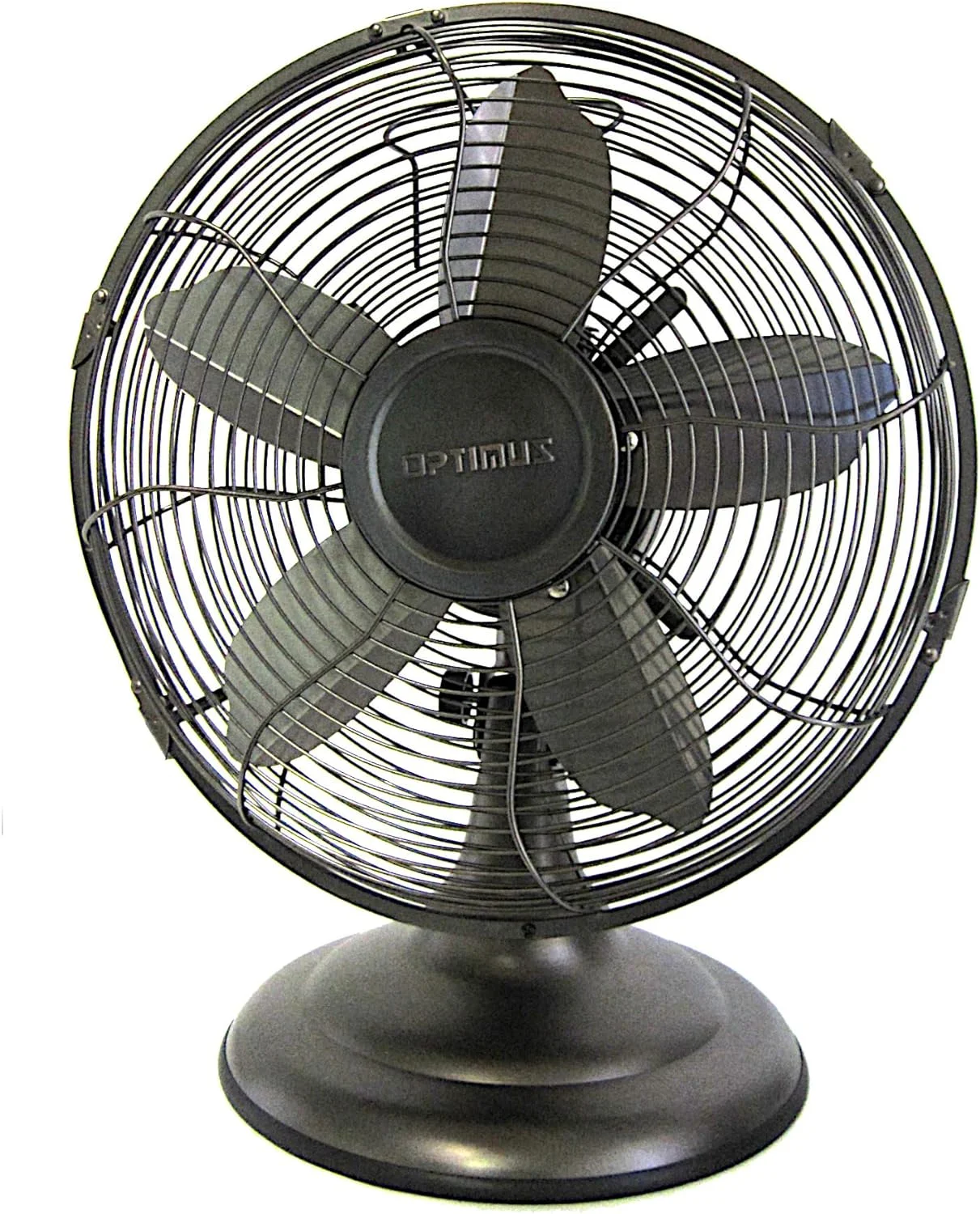 3-Speed 60-Watt 12-In. Portable Oscillating Table Fan