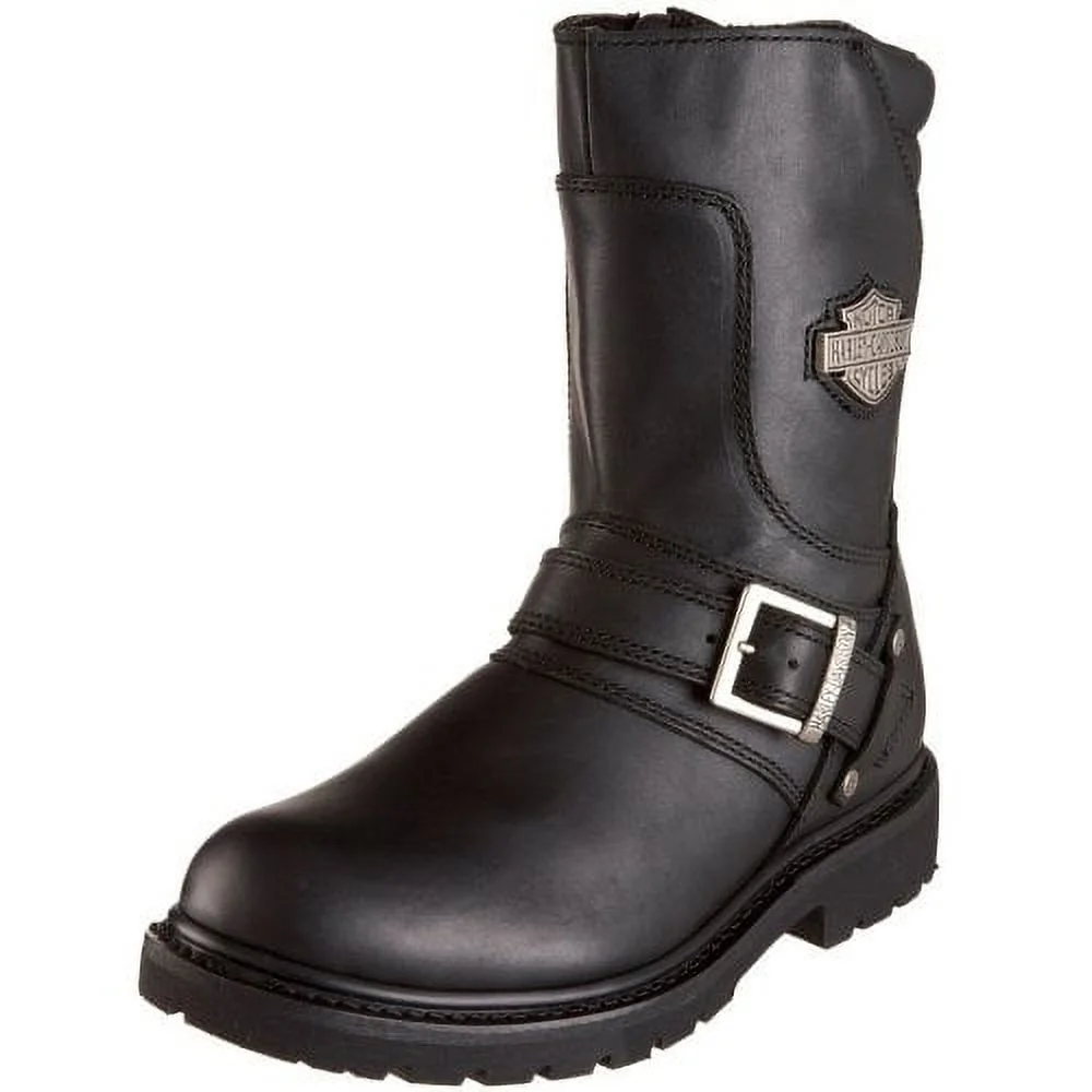Harley-Davidson Men's Booker Engineer Boot  BLACK
