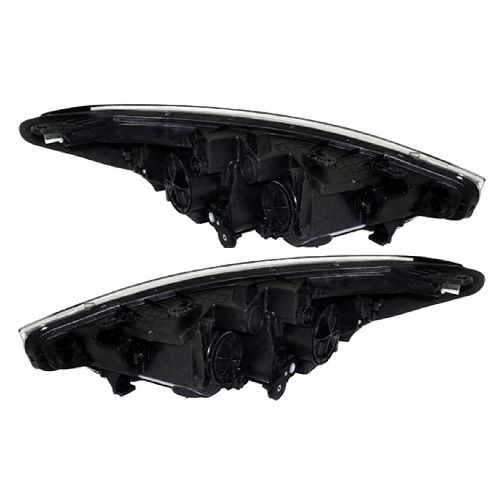 New Pair Of Halogen Headlights Compatible With KIA Forte Sedan Hatchback 5 SX EX LX 2014 2015 2016 By Part Numbers 92102A7200 92101A7200 KI2503170 KI2502170