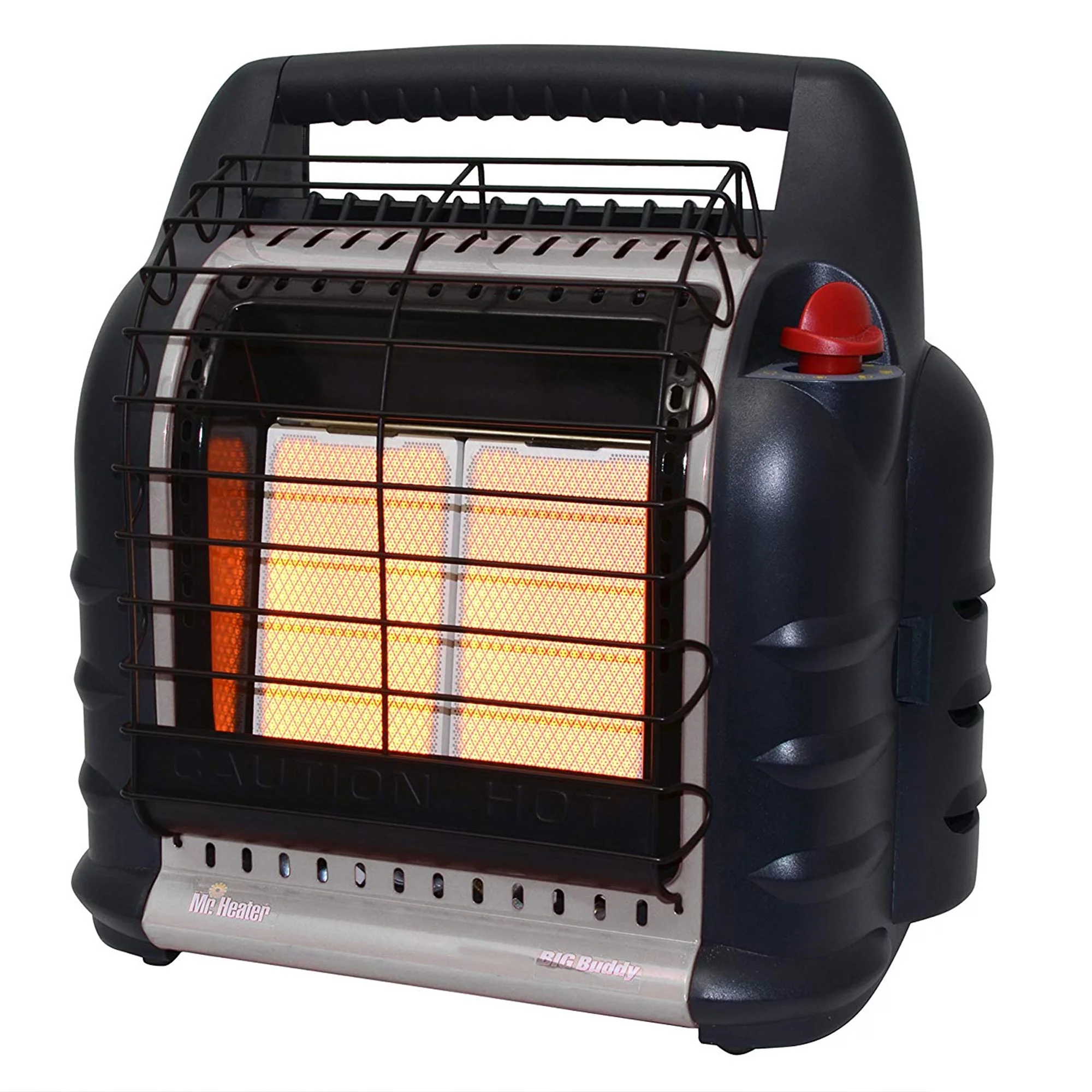 Open Box Mr. Heater 18000 BTU Hunting Big Buddy Propane Gas Heater, Grey