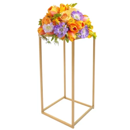 10pcs Iron Art Flower Rack Wedding Geometric Vases Column Stand Prop Detachable