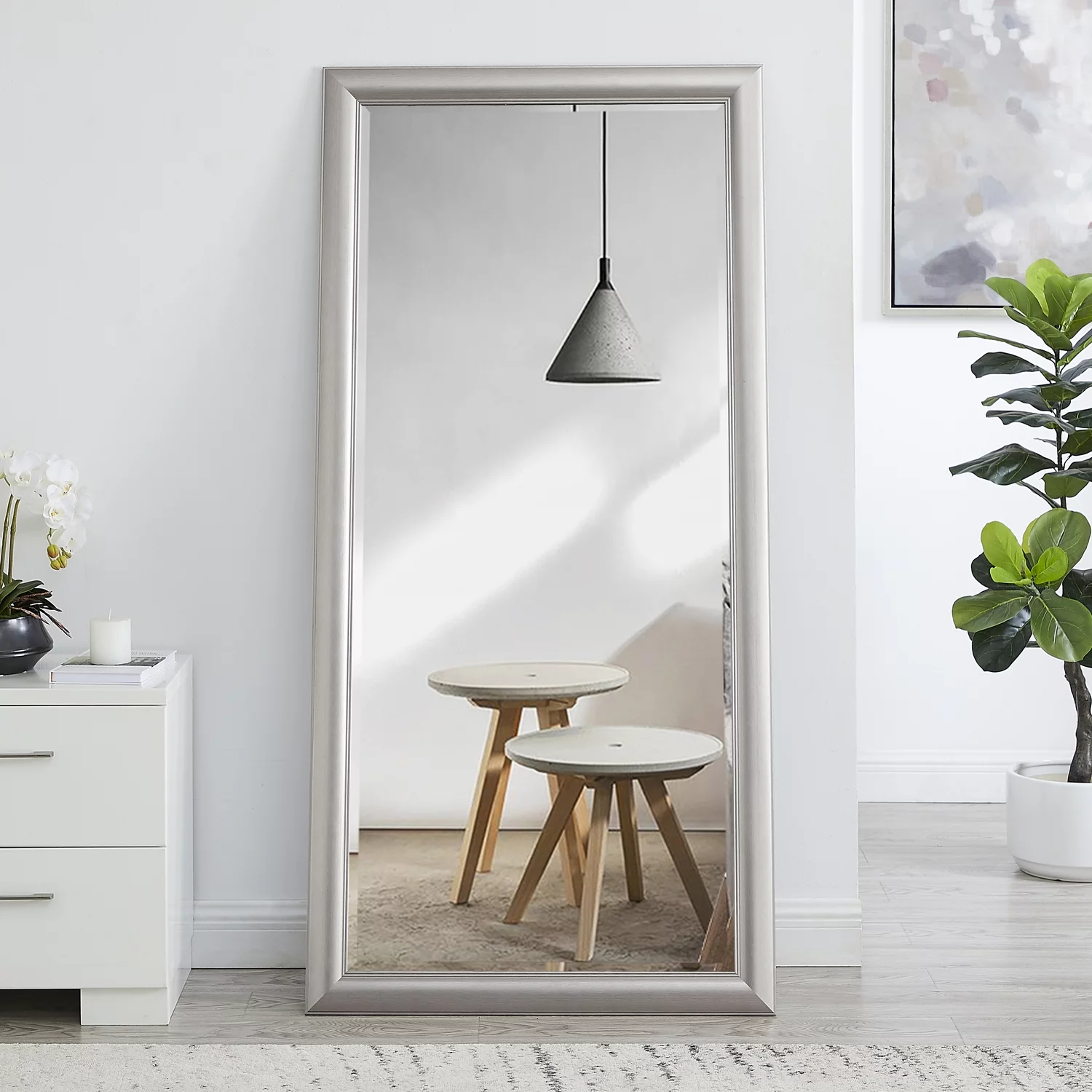 Naomi Home Kelly Classsic Framed Floor Mirror