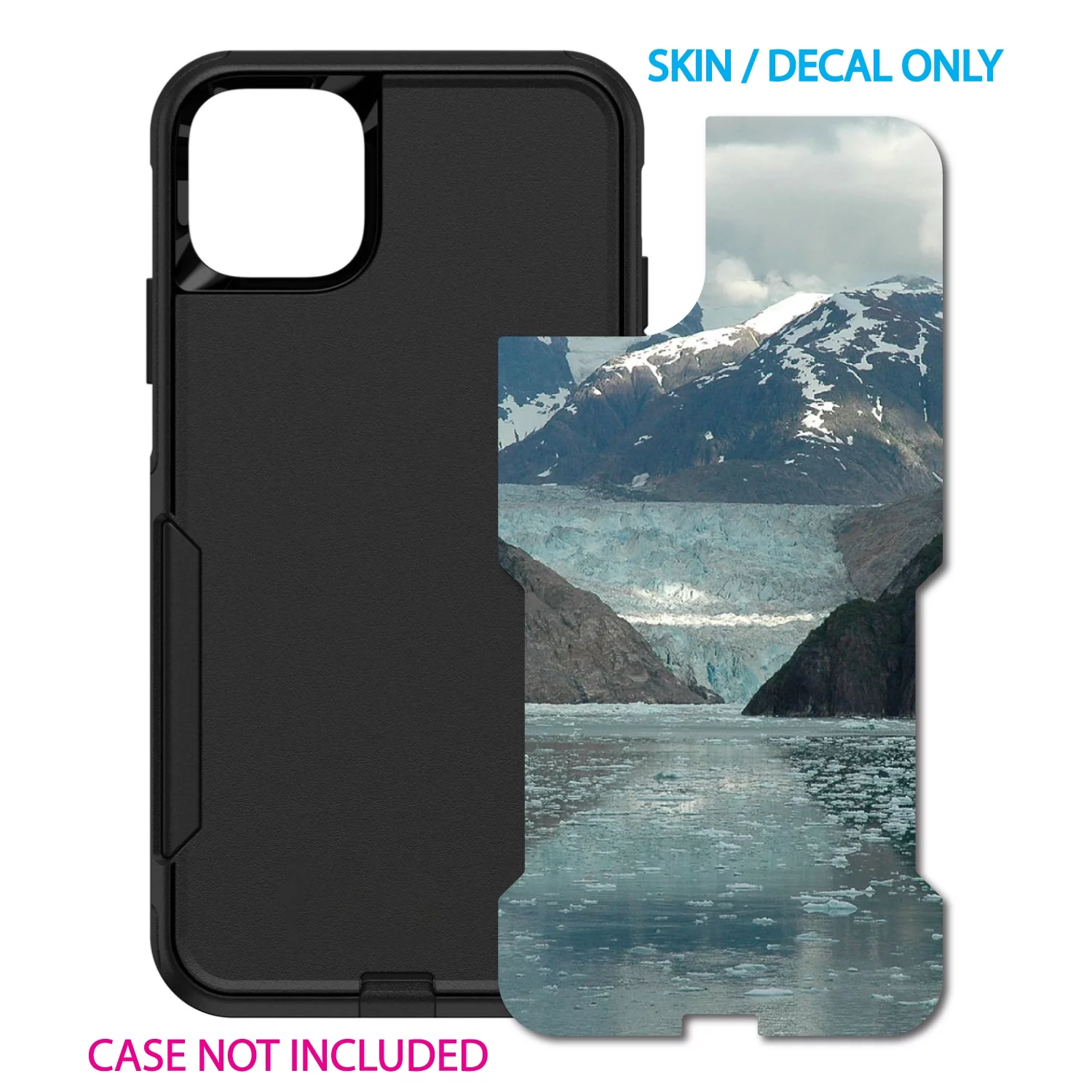 DistinctInk Custom SKIN / DECAL compatible with OtterBox Commuter for iPhone 11 Pro MAX (6.5
