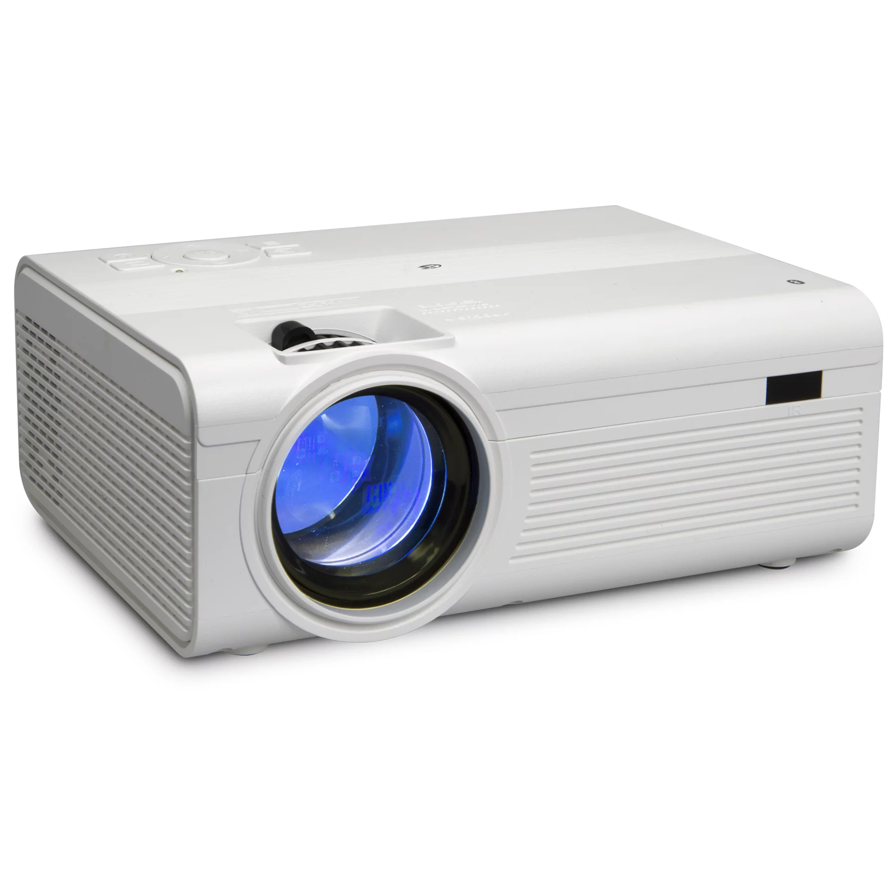1080p USB Mini Projector in White