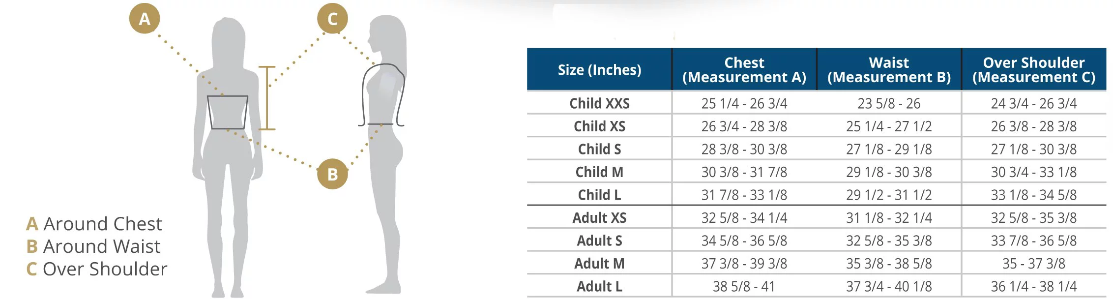 Ovation Kids Comfort Flex Body Protector XS