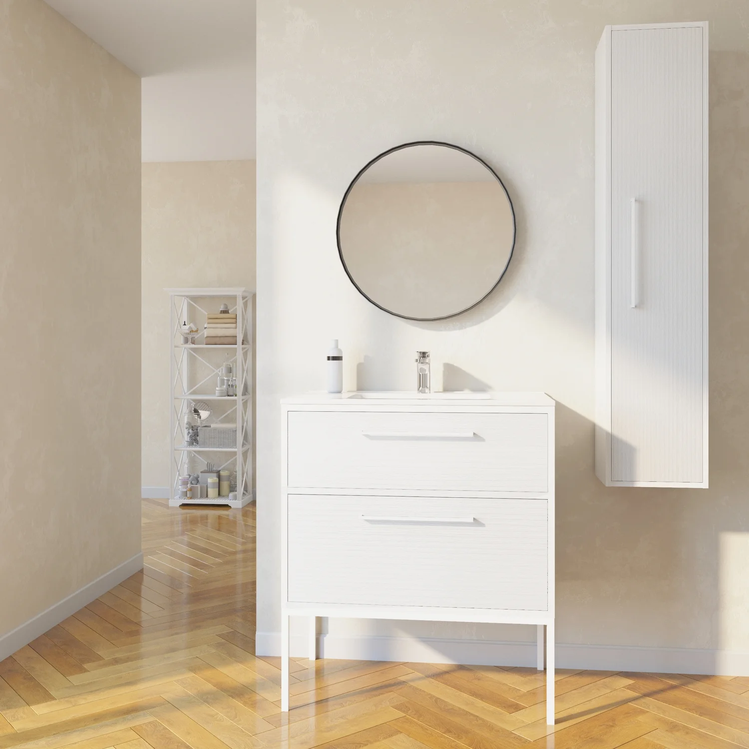 Maykoosh Asian Fusion Bathroom Vanity  Sink 32