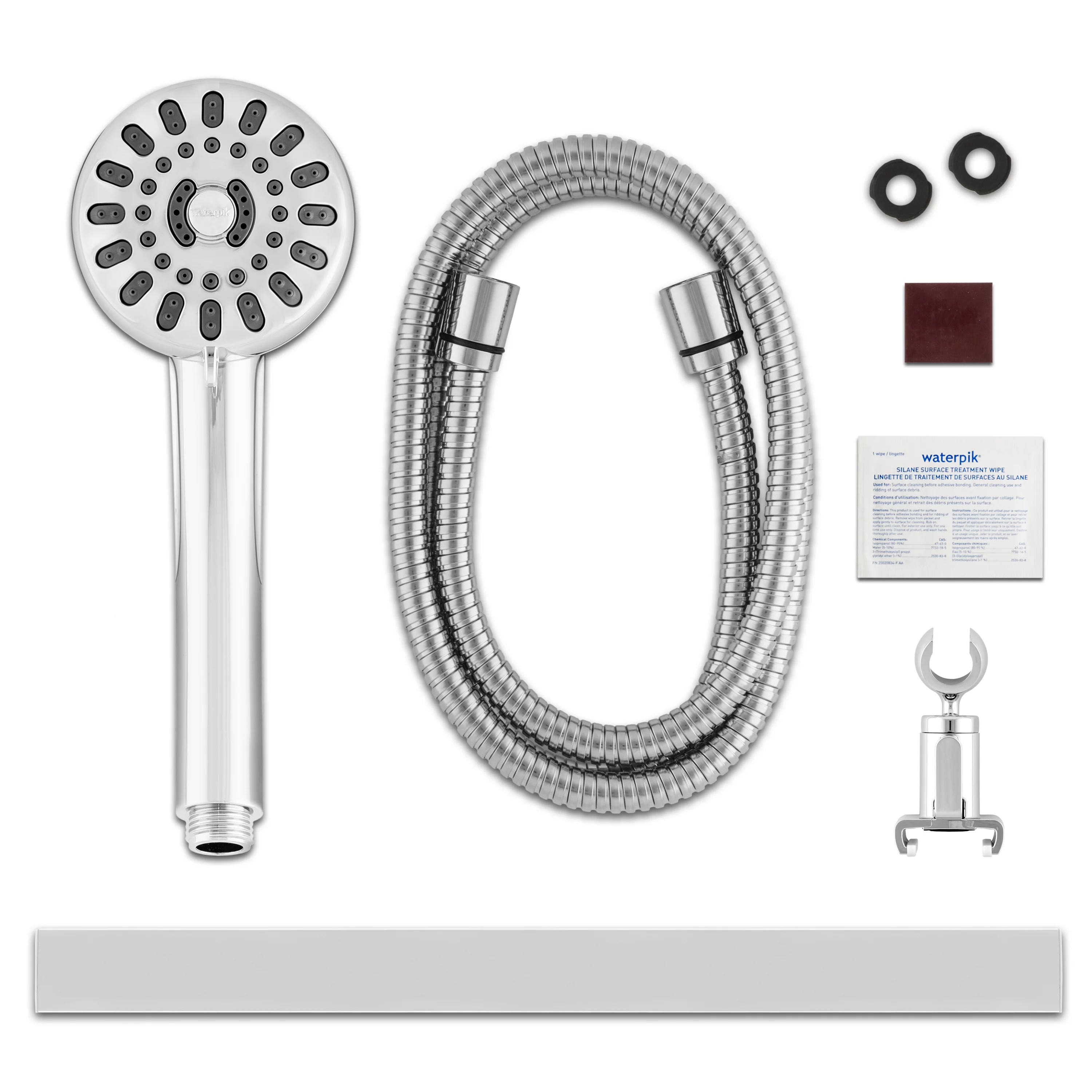 Waterpik 6-Mode Powerpulse Massage Slide Rail Shower System, Chrome, SRXBH-643ME