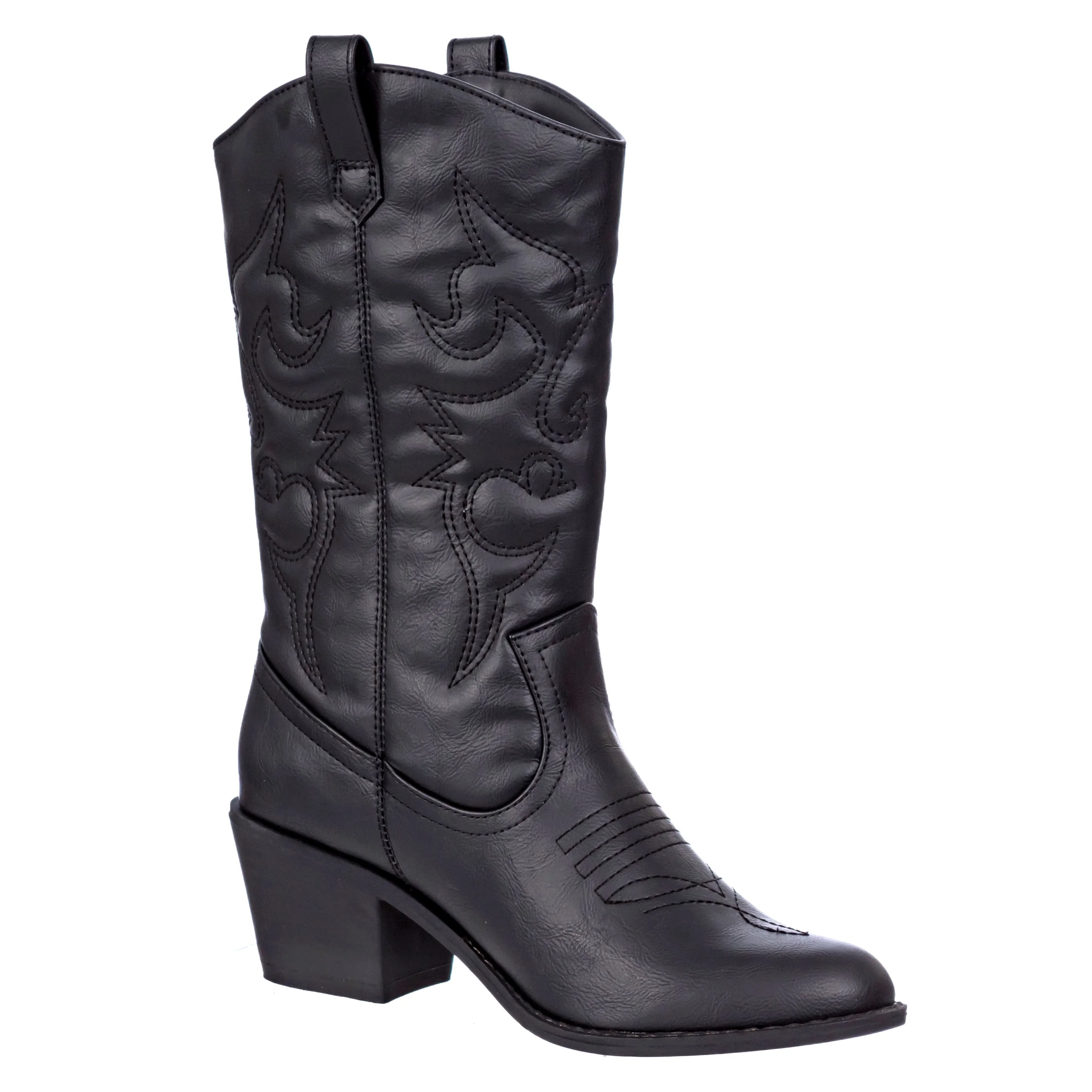 Charles Albert Cowboy Boots for Women Mid-Calf Western Cowgirl Boots