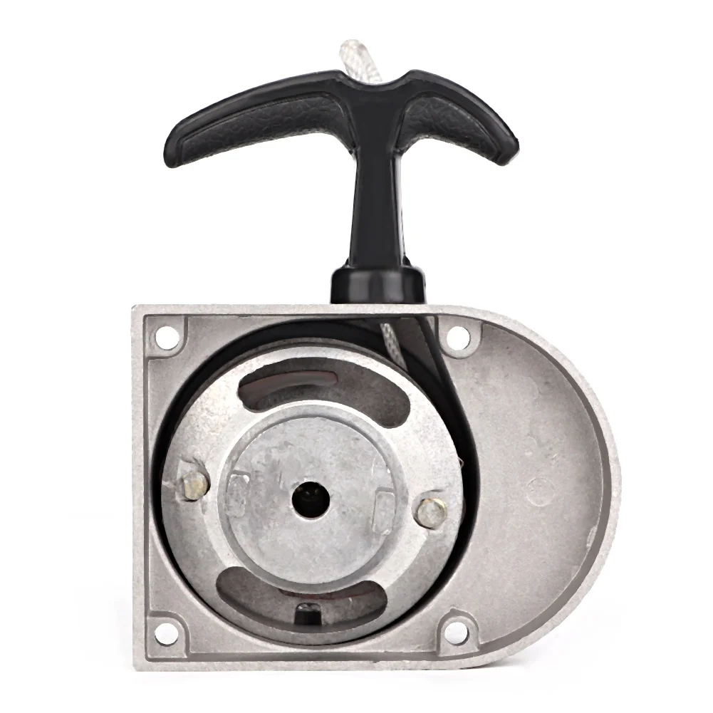 Qulable Alloy Pull Start Starter Kit Fit for 49cc 50cc 60cc 66cc 70cc 80cc 2-stroke Motorized Bicycles