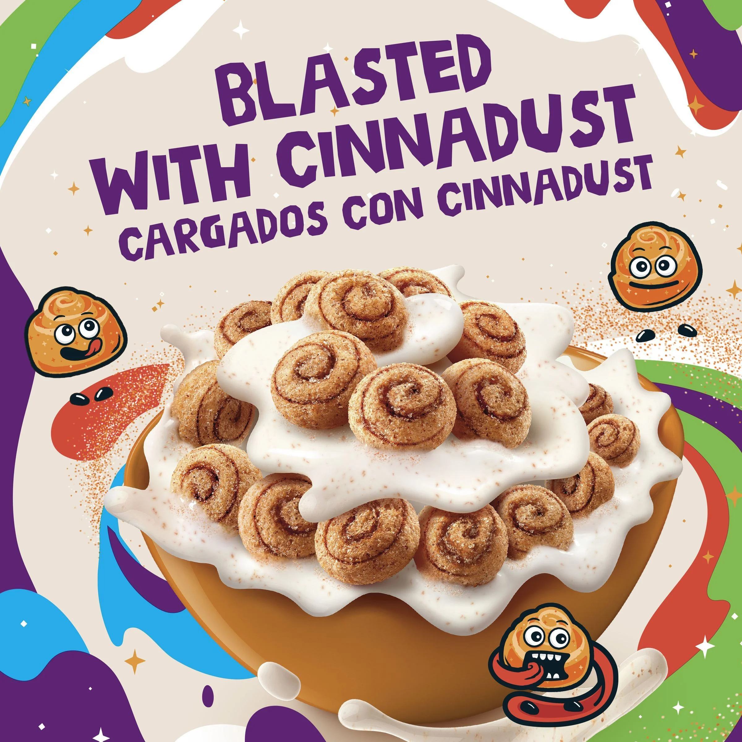 Cinnamon Toast Crunch Rolls, Breakfast Cereal,Â 10.7 OZ Box