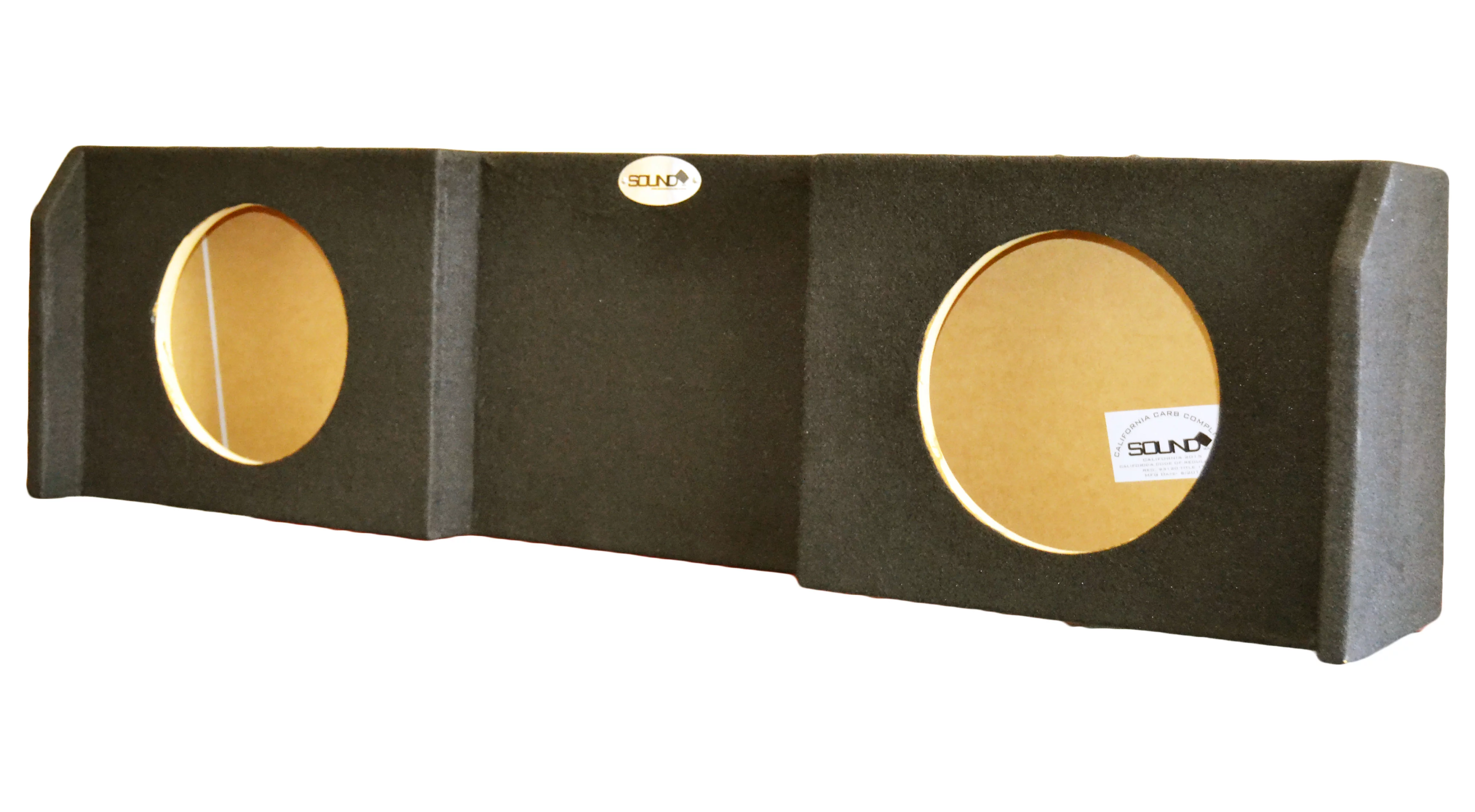 SoundBox Titan King Crew Cab 2004-2018 Dual 10'' Subwoofer Enclosure Sub Box