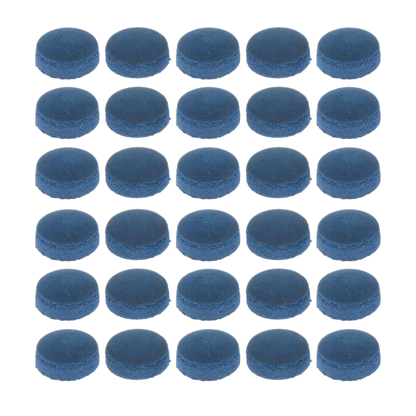 AMLESO 30 Pieces Pool Cue Tips Heads Replacement Part Billiards Cue Tips Break Jump Tips for Pool Cues Billiards Lovers Personal Use 10mm