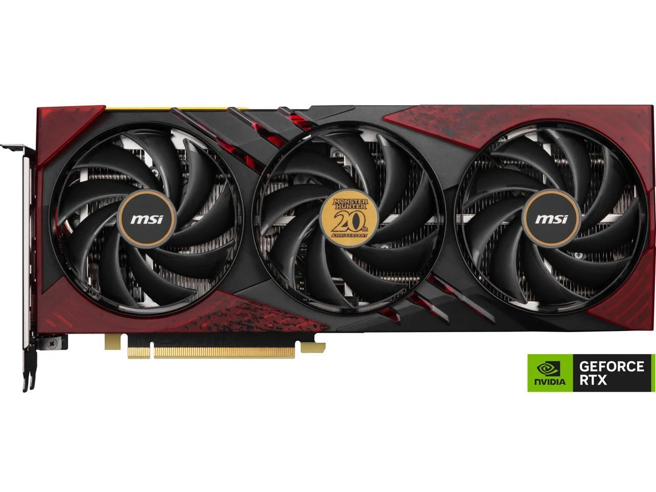 MSI Gaming GeForce RTX 4060 Ti 8GB GDDR6 PCI Express 4.0 x8 ATX Video Card RTX 4060 Ti 8G GAMING SLIM MONSTER HUNTER EDITION