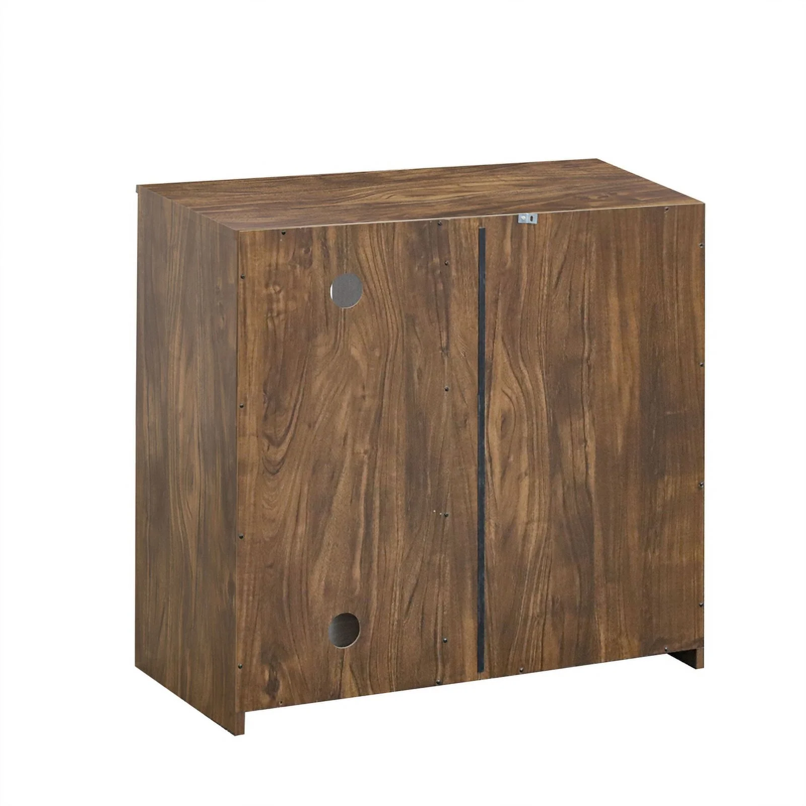 Saint Birch Elma 2-Drawer Modern Wood File Cabinet in Brown Rustic Oak